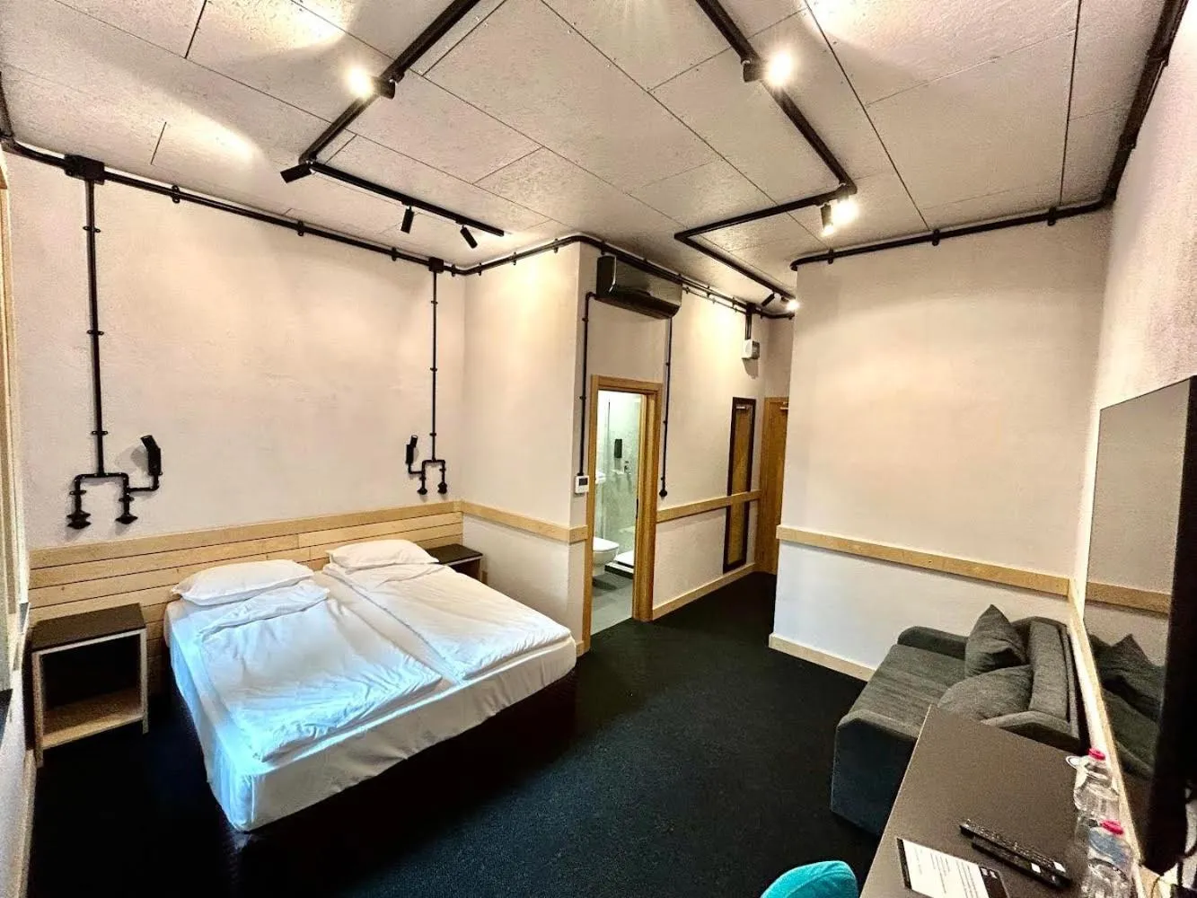 Bed in Art Hotel 158