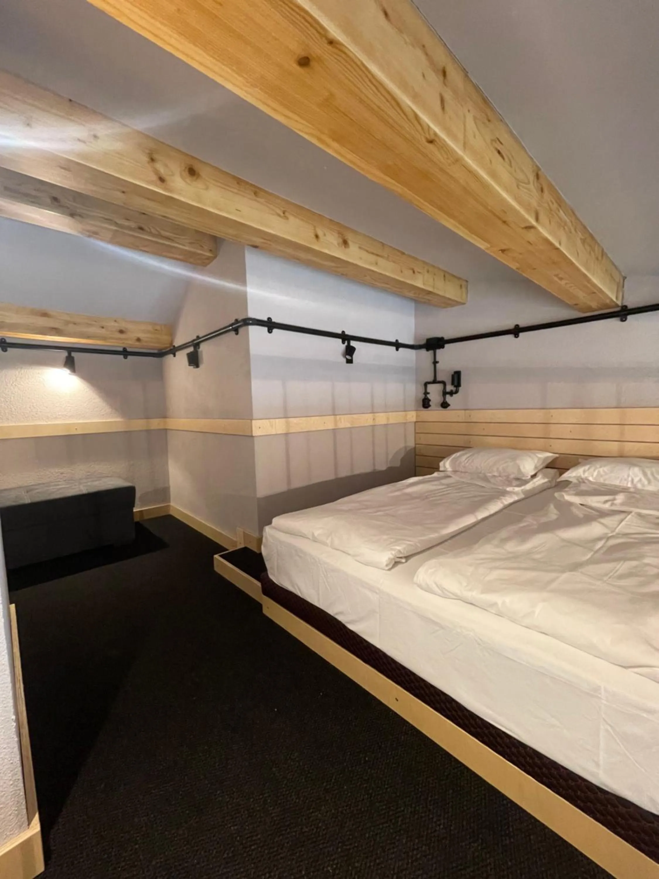 Bed in Art Hotel 158