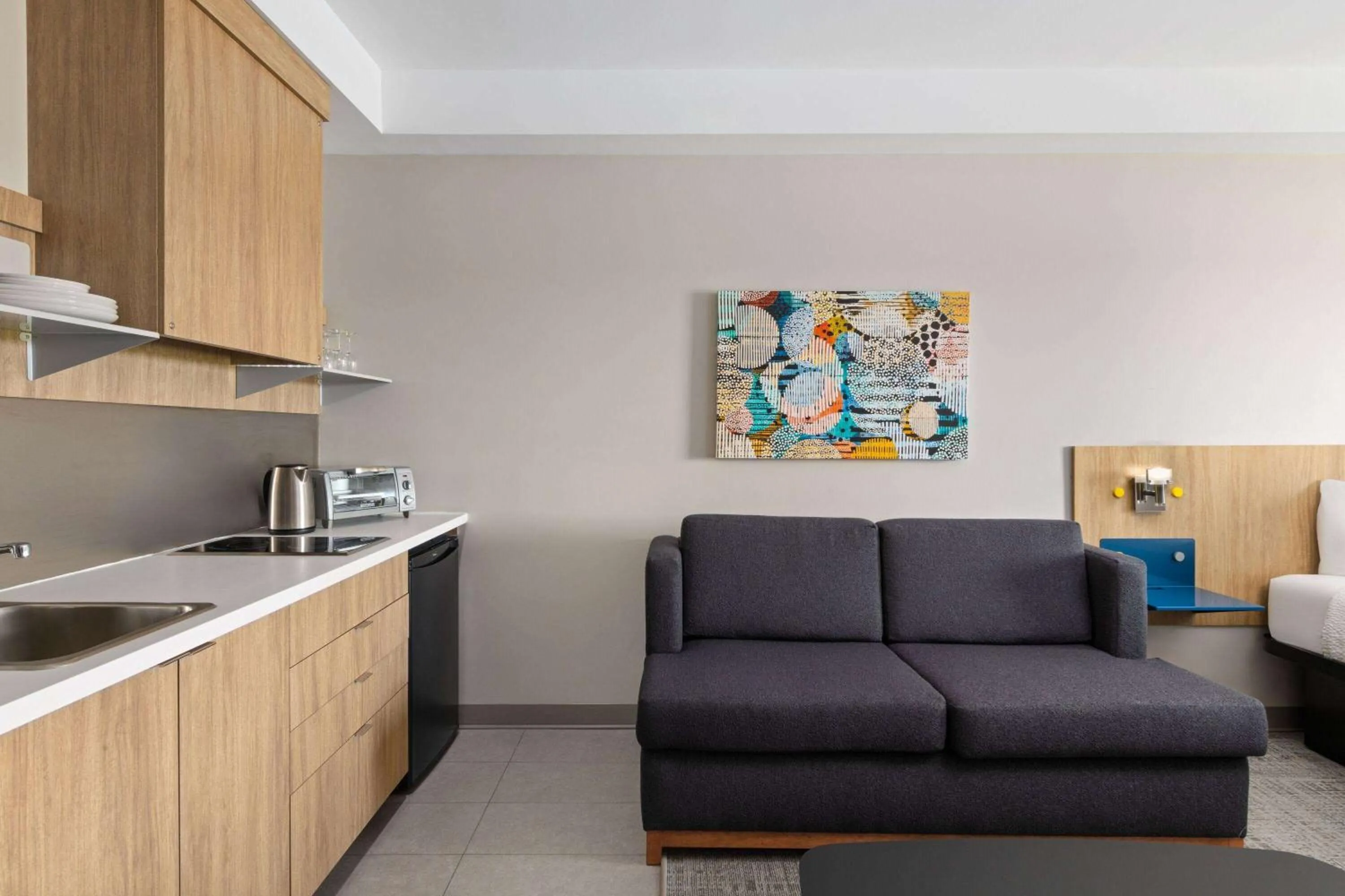 Photo of the whole room in Microtel Inn & Suites by Wyndham Lachute