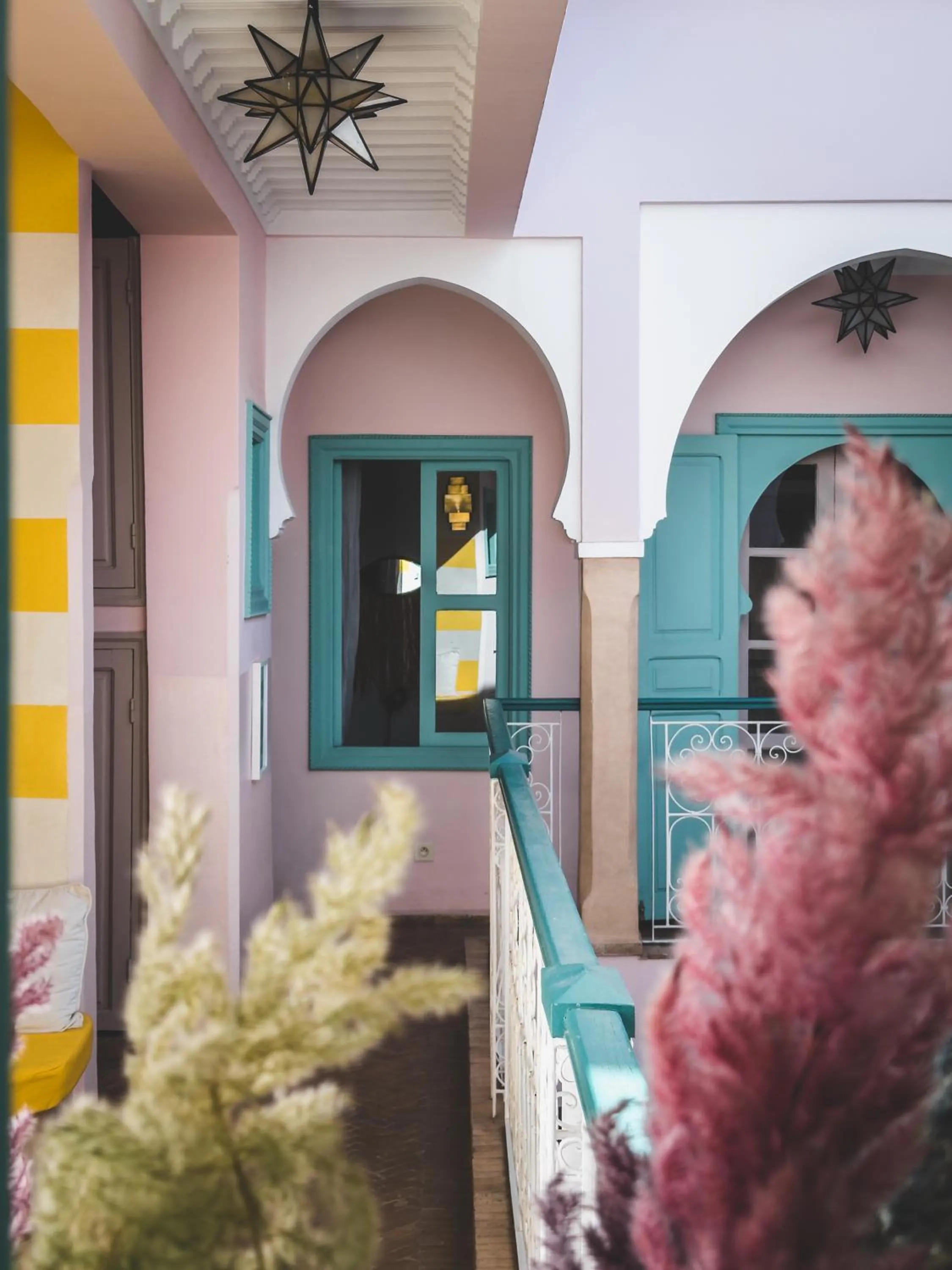 Balcony/Terrace in Riad Lauriers Blancs