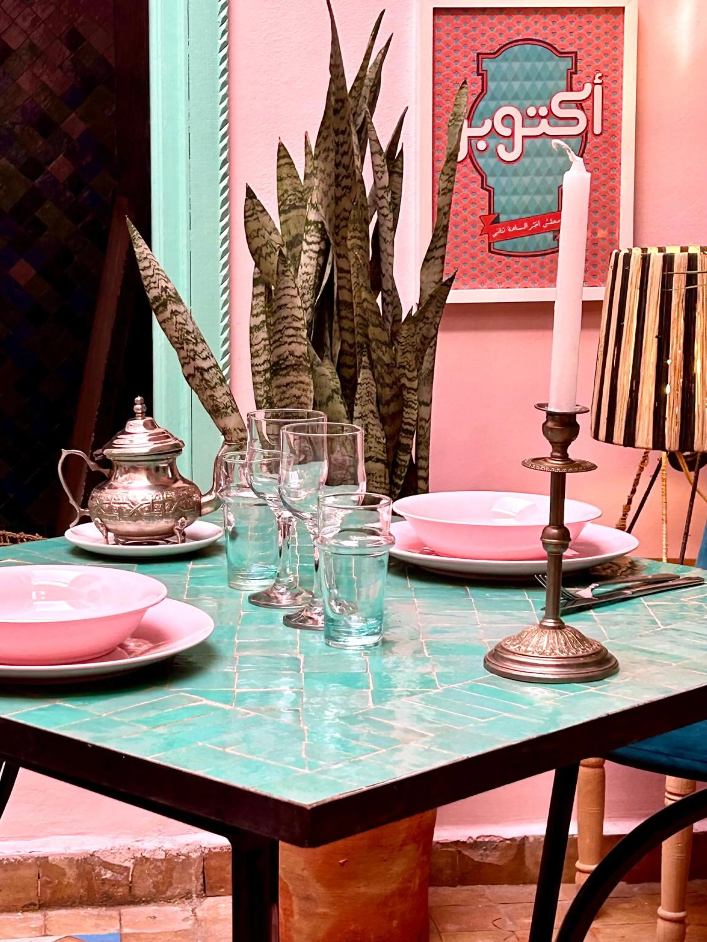 Restaurant/places to eat in Riad Lauriers Blancs