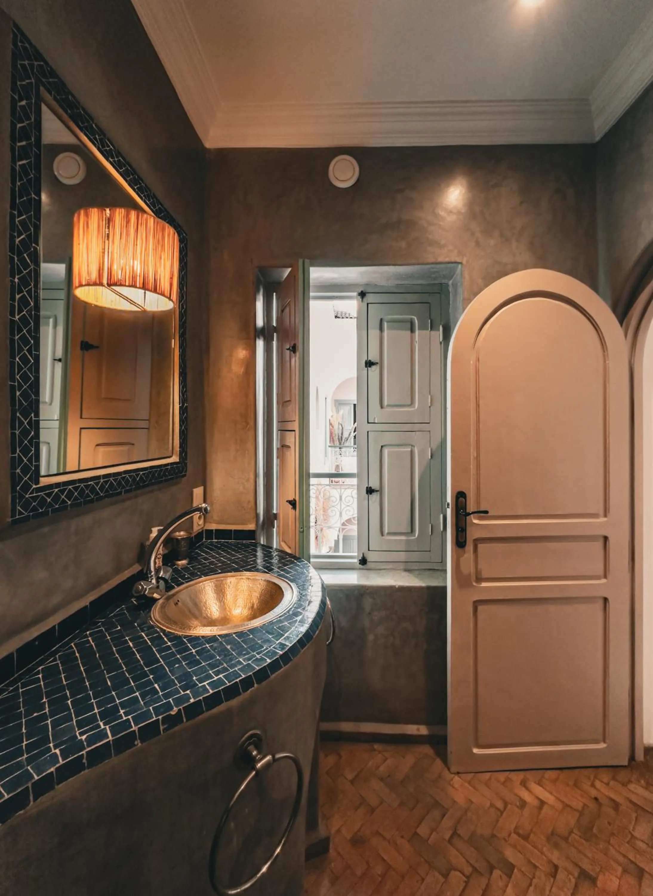 Bathroom in Riad Lauriers Blancs
