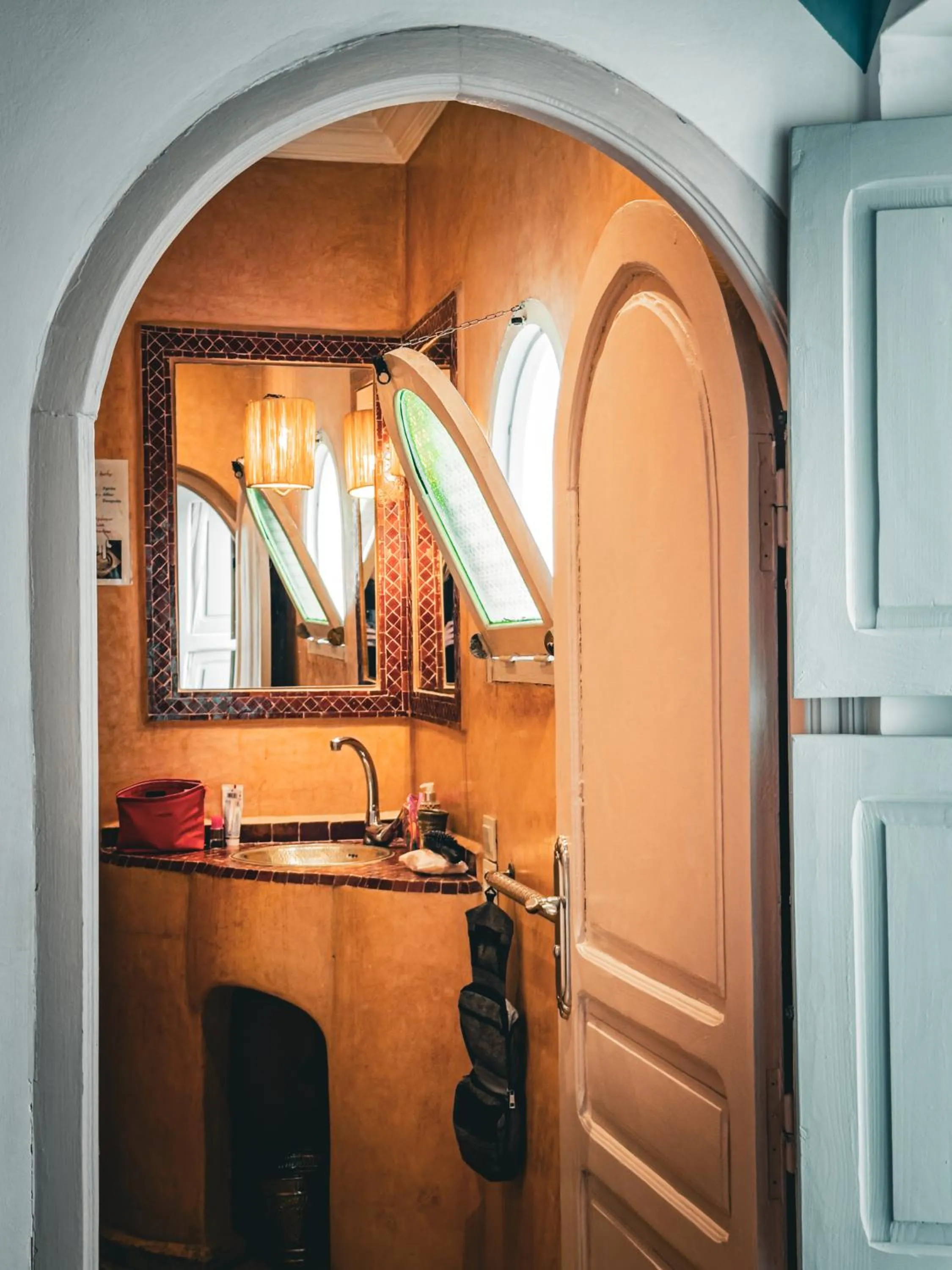 Bathroom in Riad Lauriers Blancs