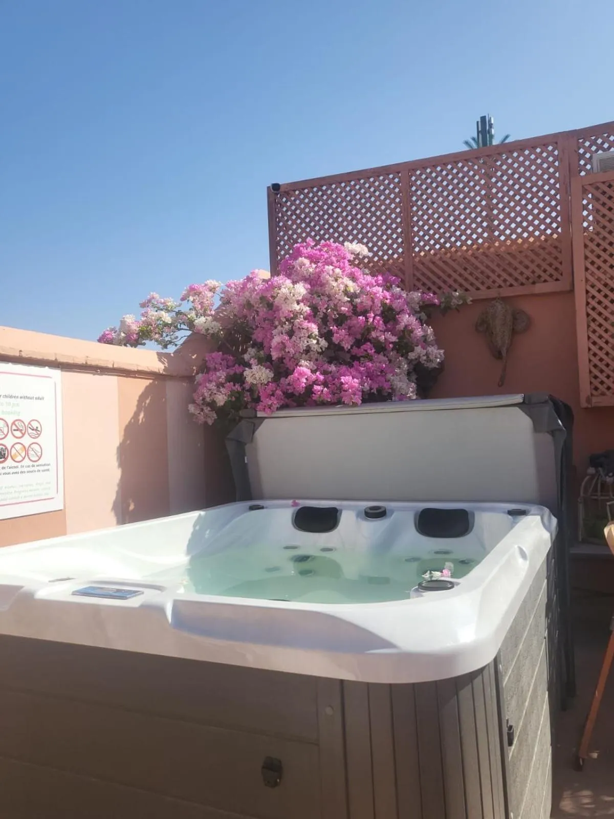 Balcony/Terrace in Riad Lauriers Blancs