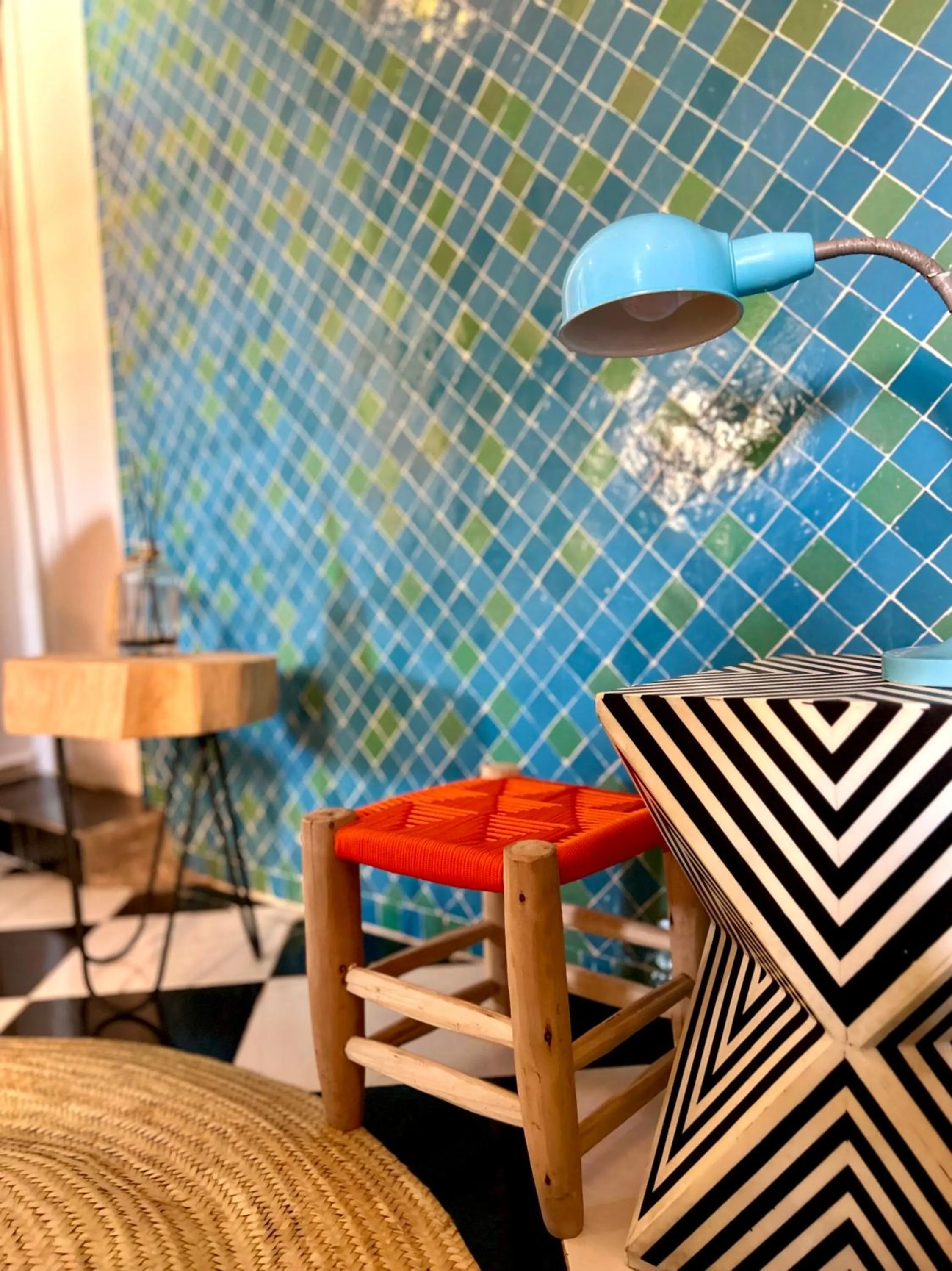 Balcony/Terrace in Riad Lauriers Blancs