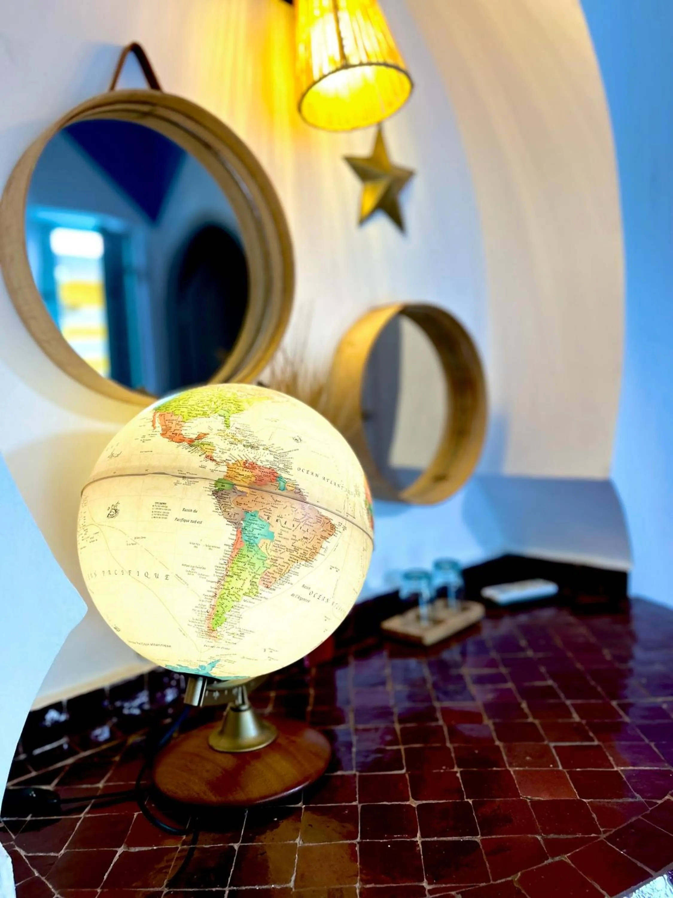 Photo of the whole room in Riad Lauriers Blancs