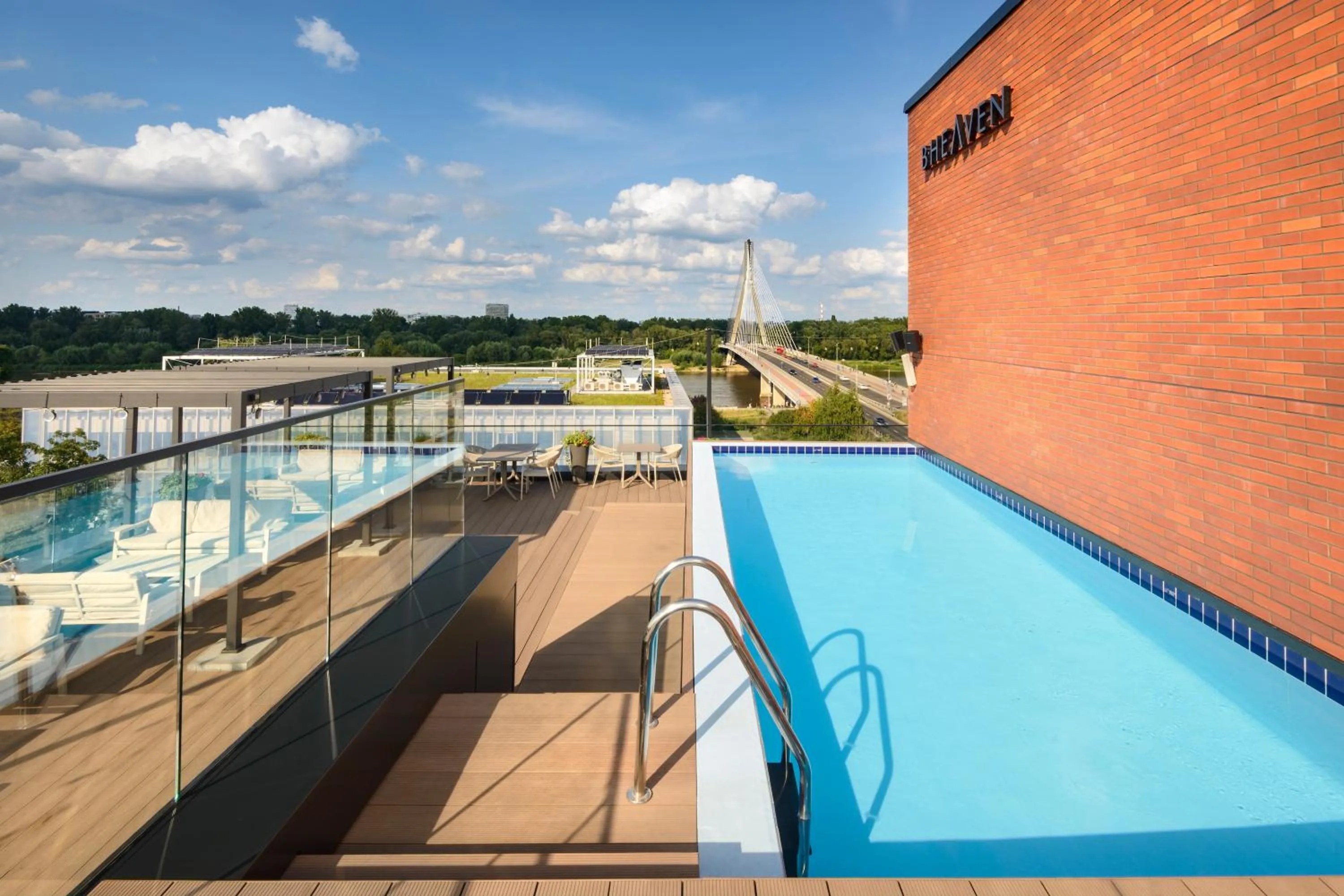 Swimming pool in Barceló Warsaw Powiśle