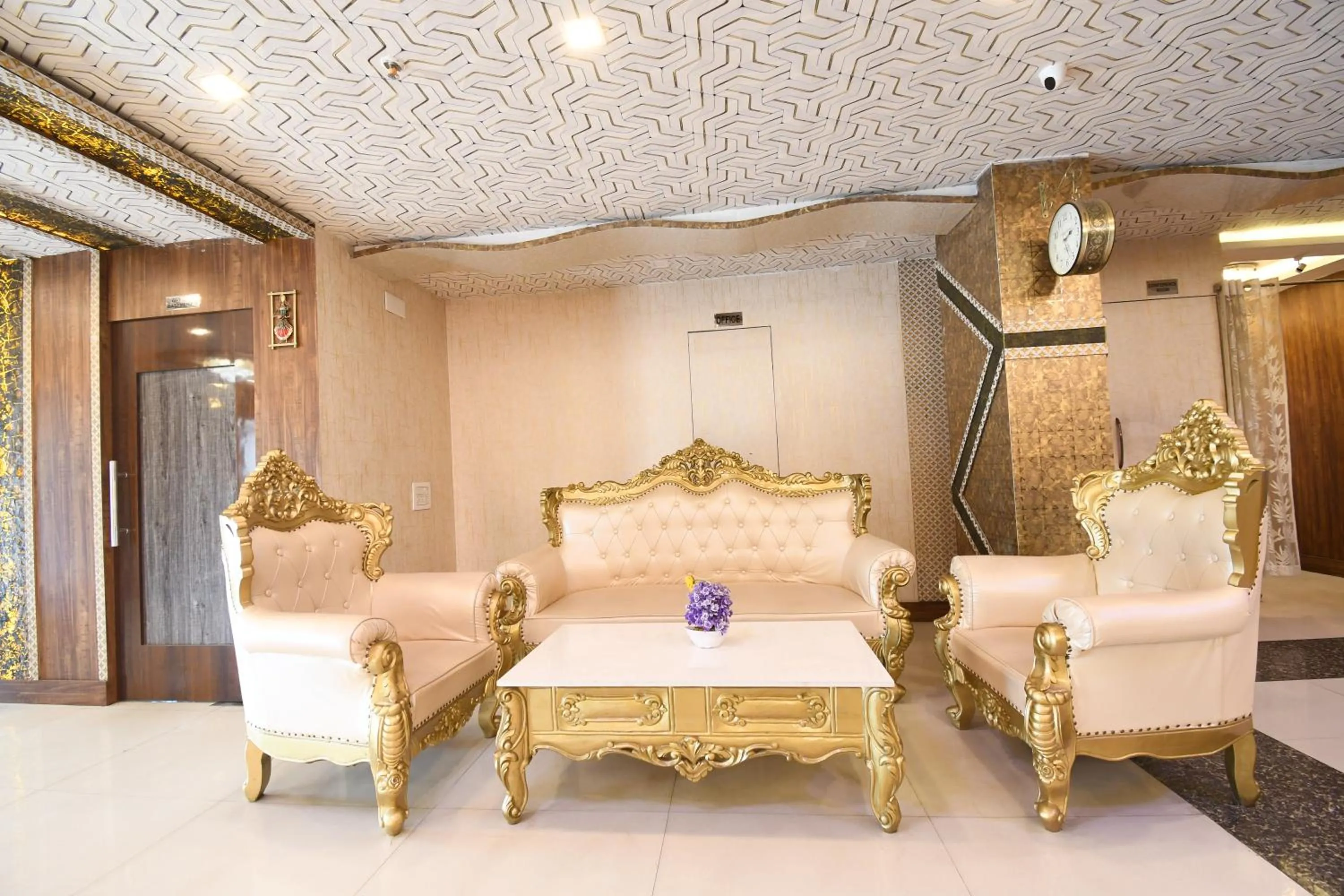 Lobby or reception in Hotel Jyoti International