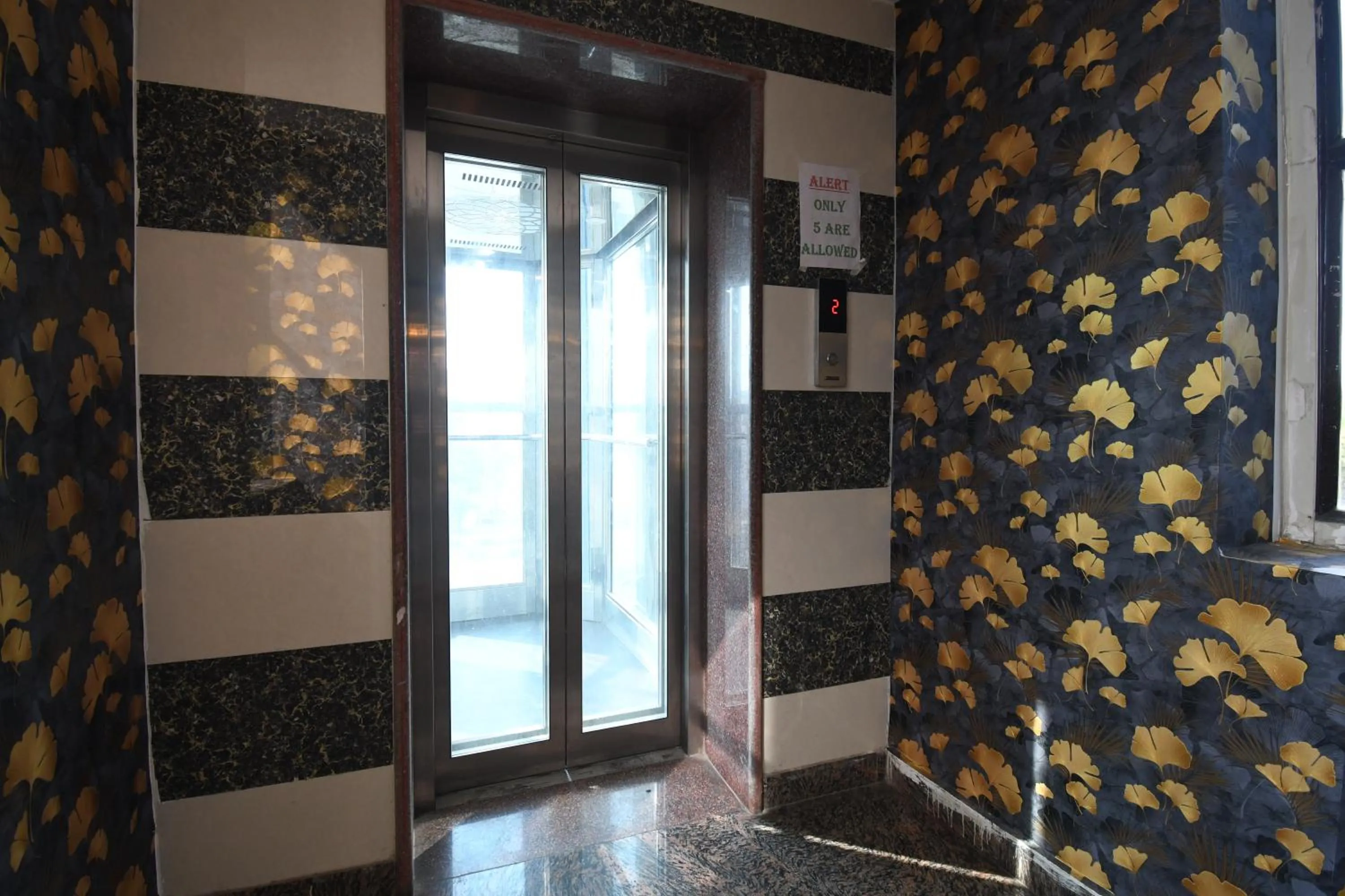 elevator in Hotel Jyoti International