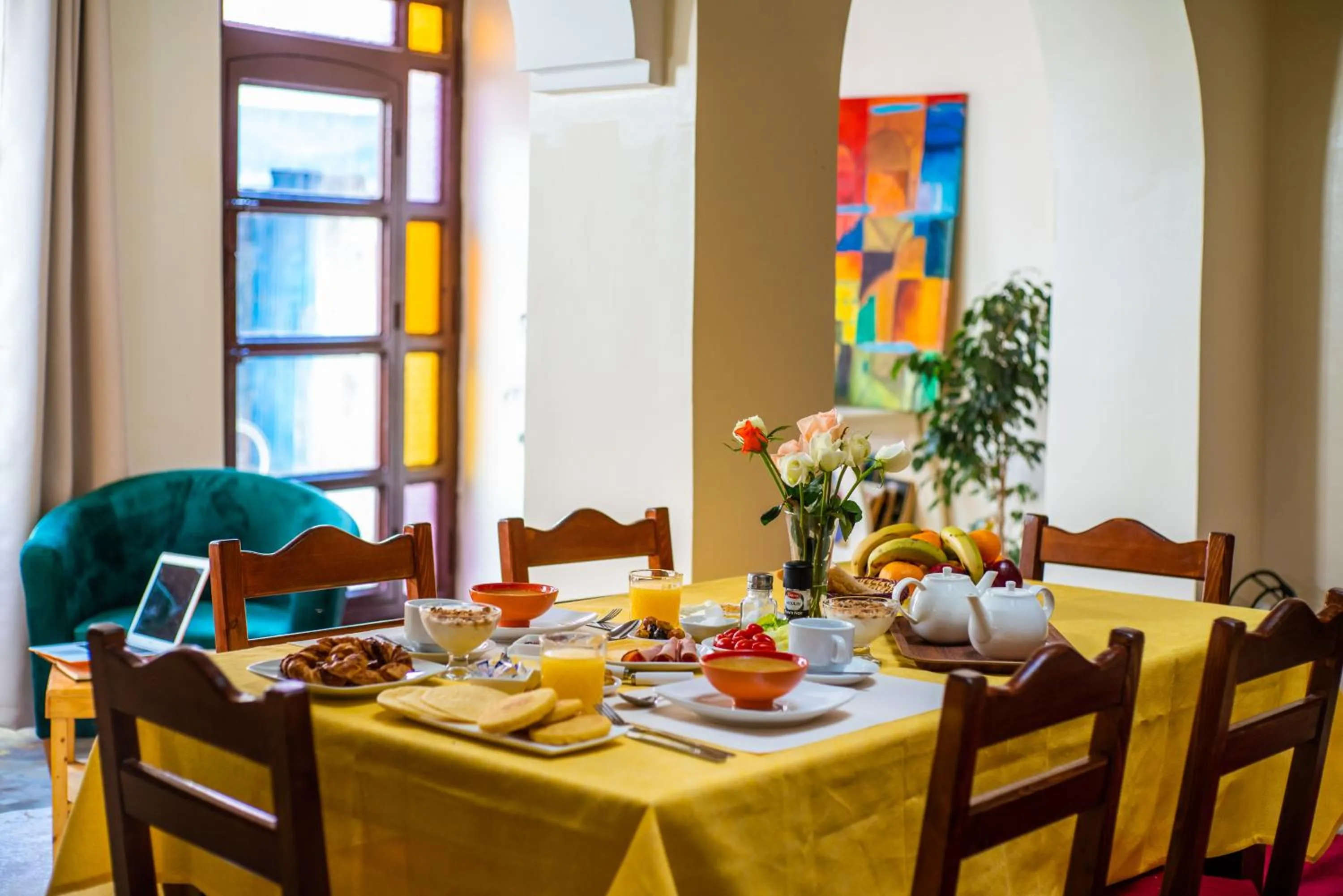 Food and drinks in Riad Asmitou