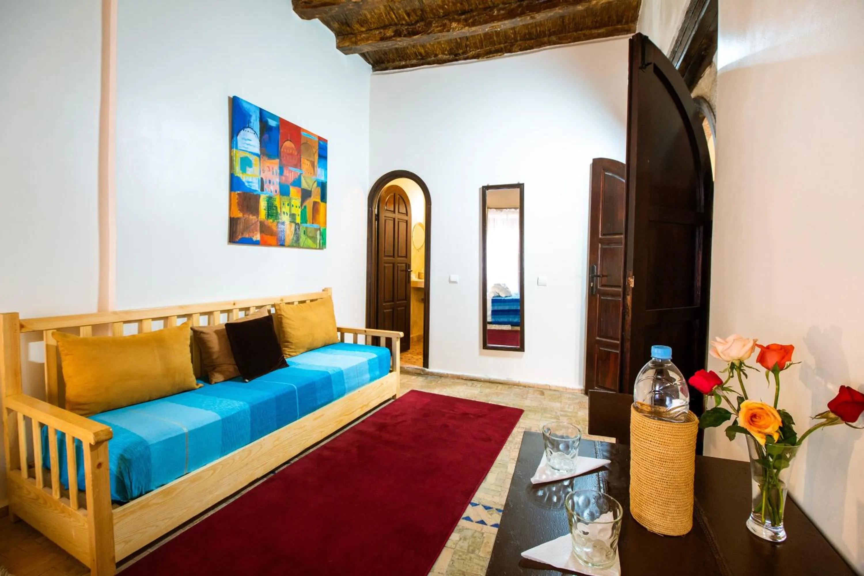 Photo of the whole room, Bed in Riad Asmitou