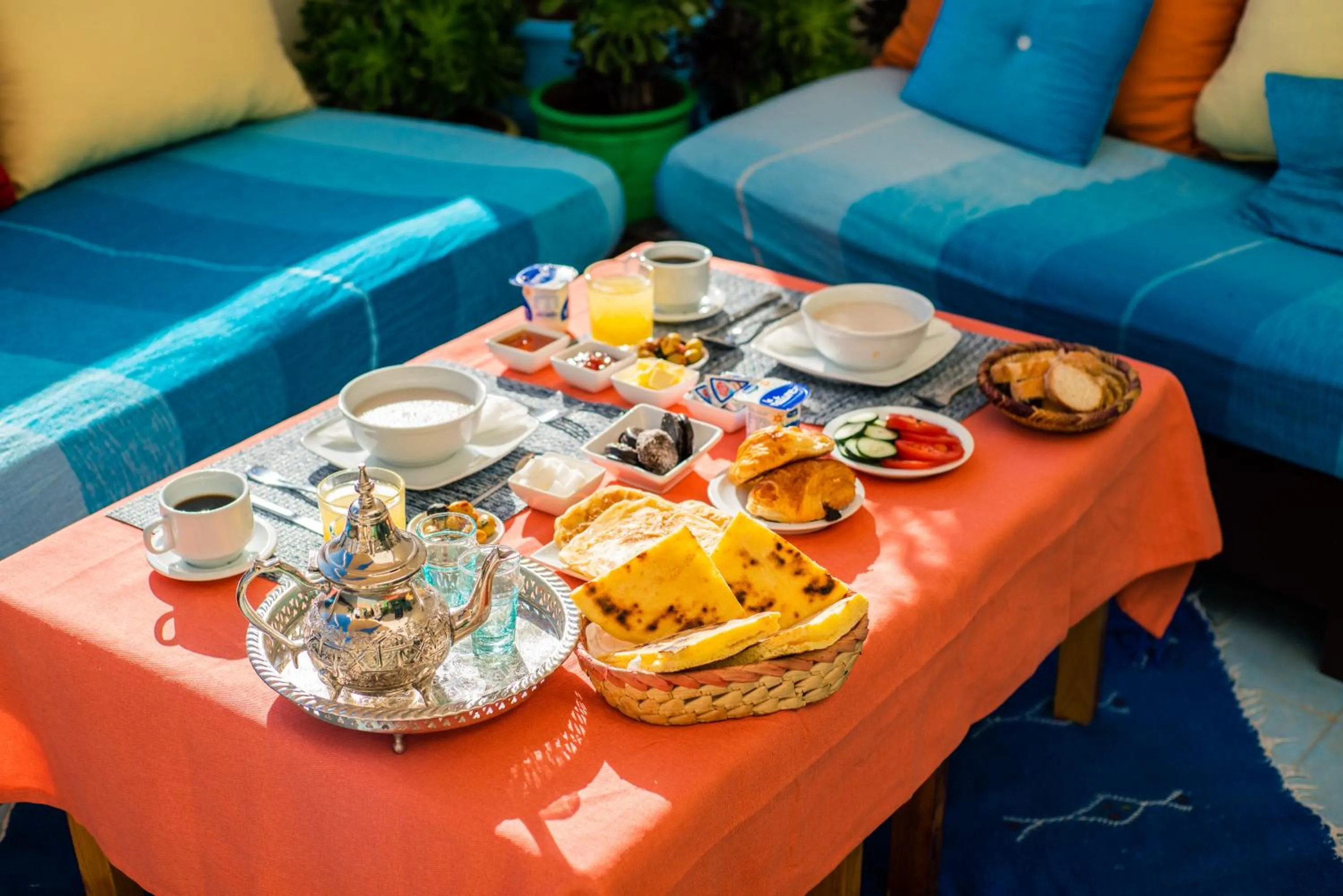 Breakfast in Riad Asmitou