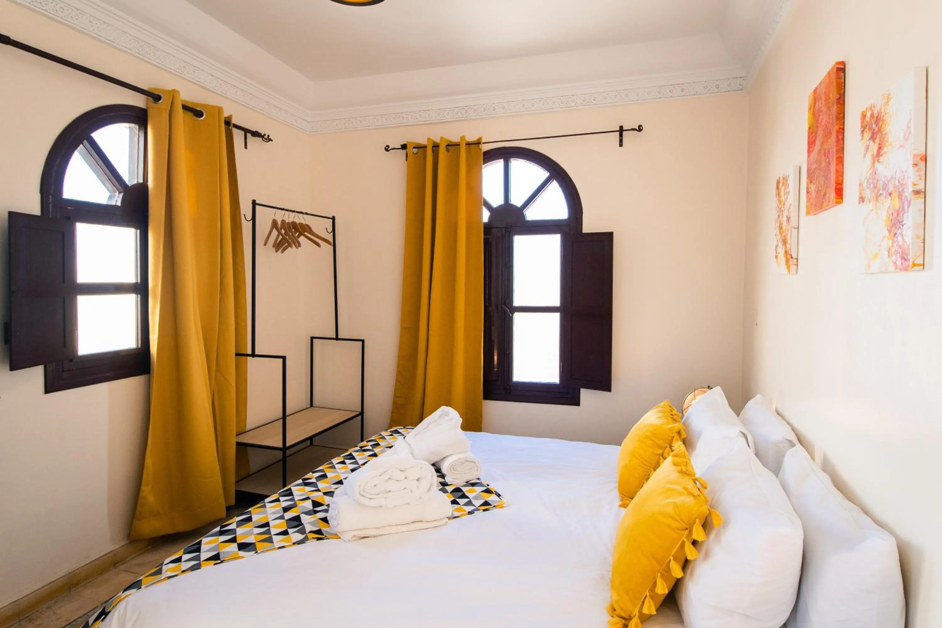 Bed in Riad Asmitou