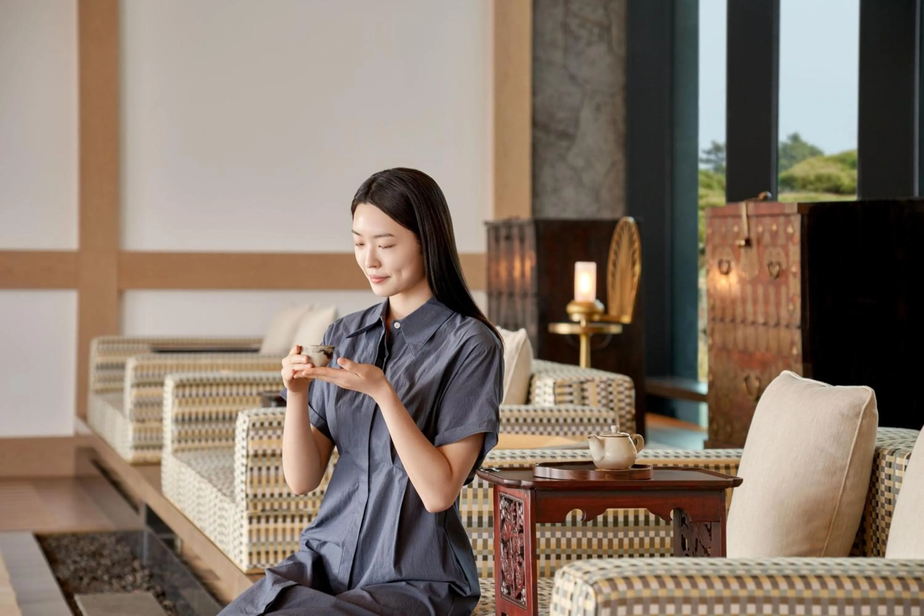 Lobby or reception in JW Marriott Jeju Resort & Spa