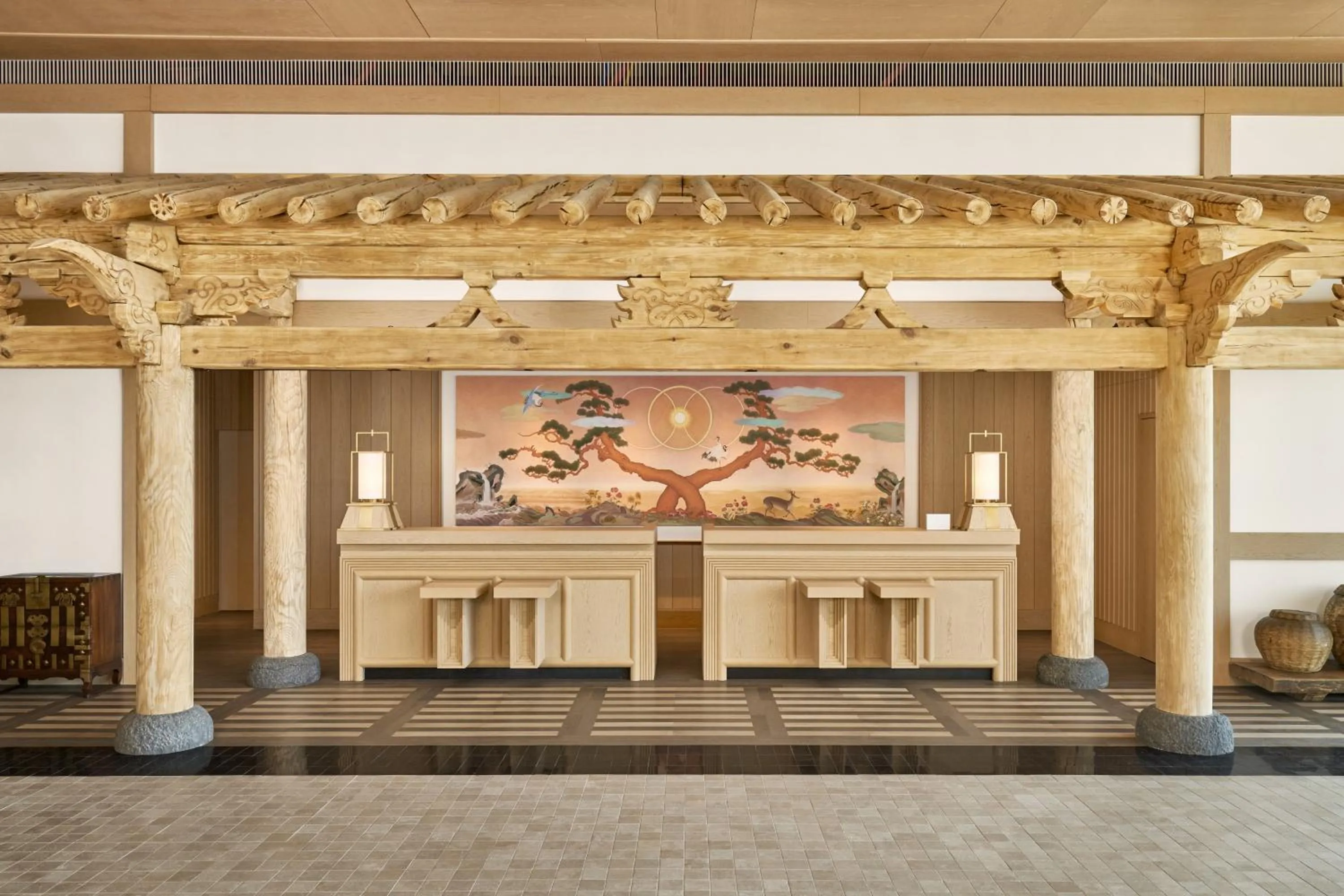 Lobby or reception in JW Marriott Jeju Resort & Spa