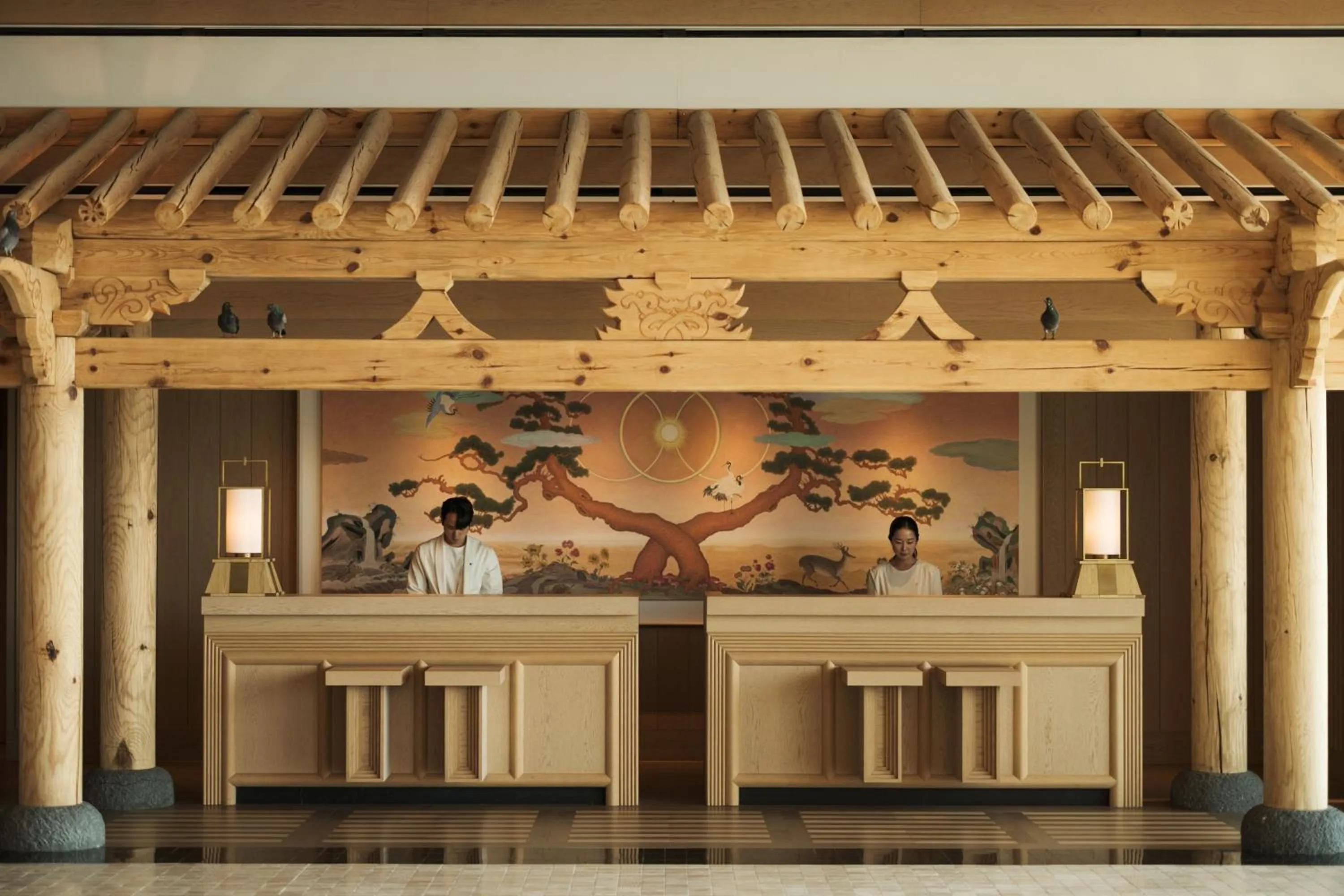Lobby or reception in JW Marriott Jeju Resort & Spa
