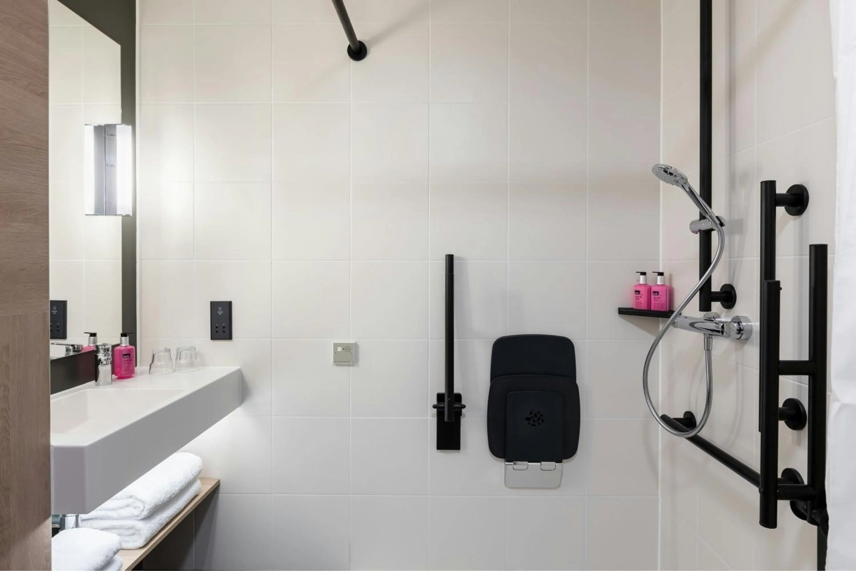 Bathroom in Moxy Plymouth