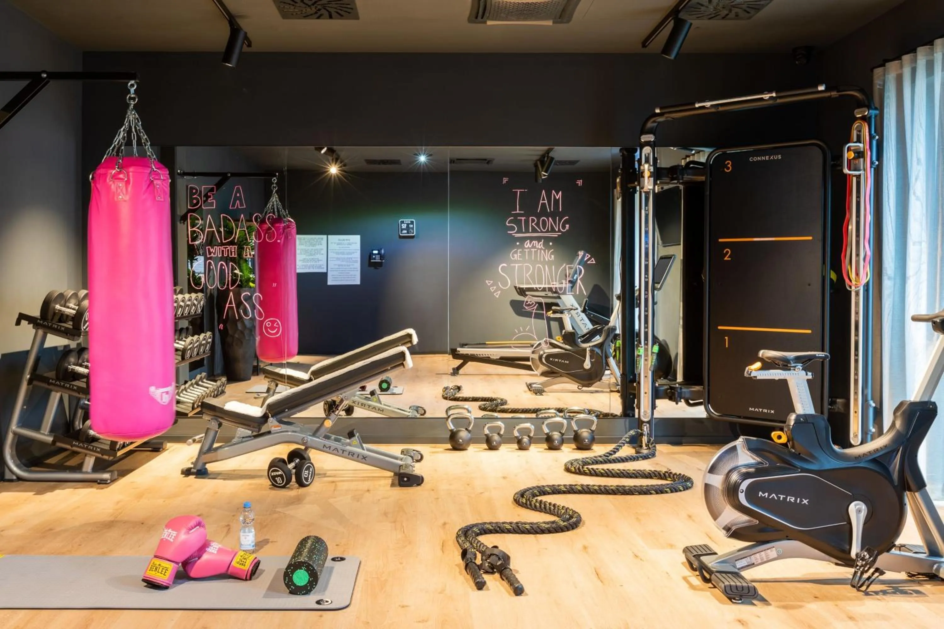 Fitness centre/facilities in Moxy Plymouth