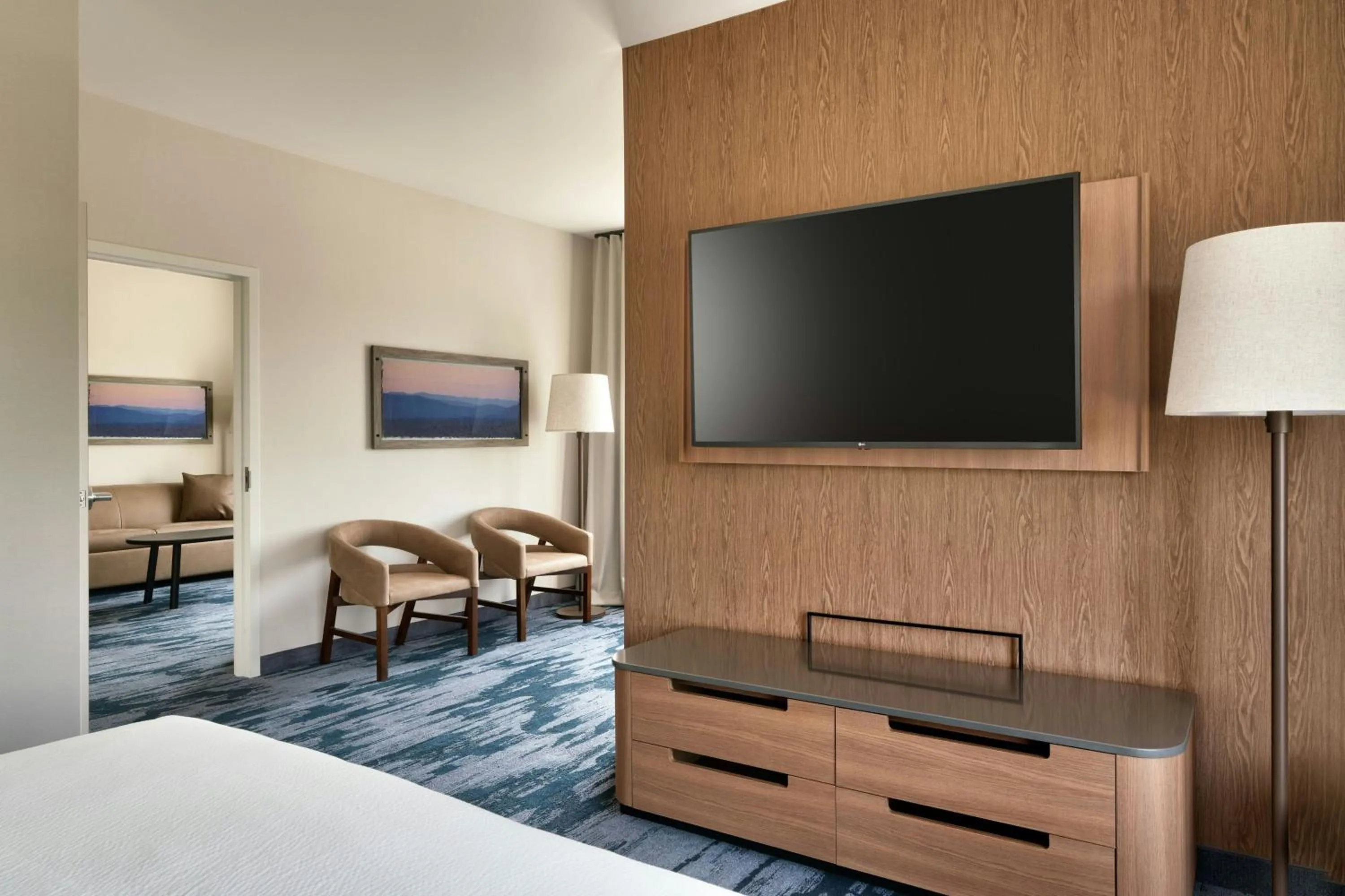Bedroom, Bed in Fairfield by Marriott Inn & Suites Salt Lake City Cottonwood