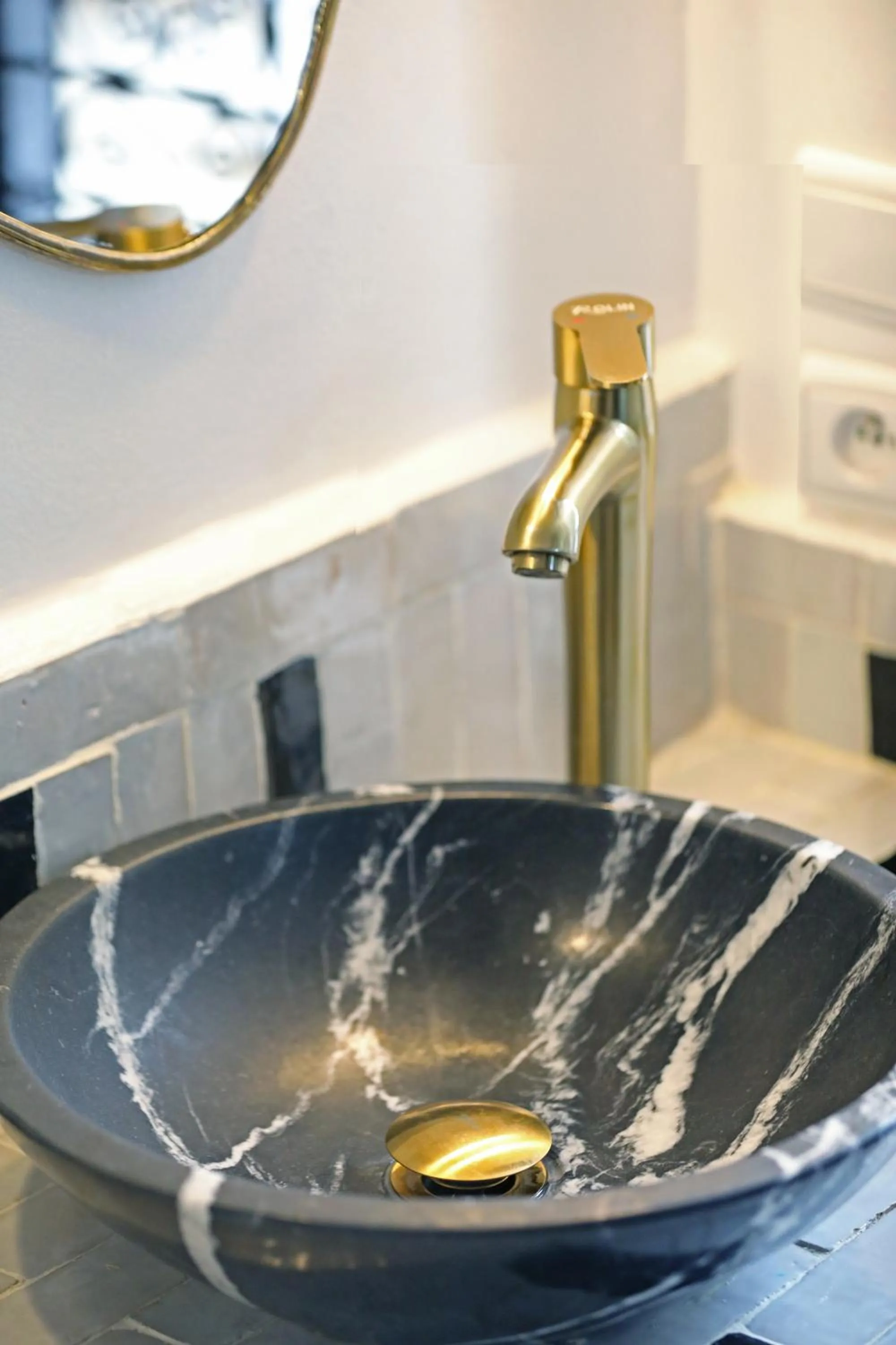 Bathroom in Riad Dar Beldia and Spa