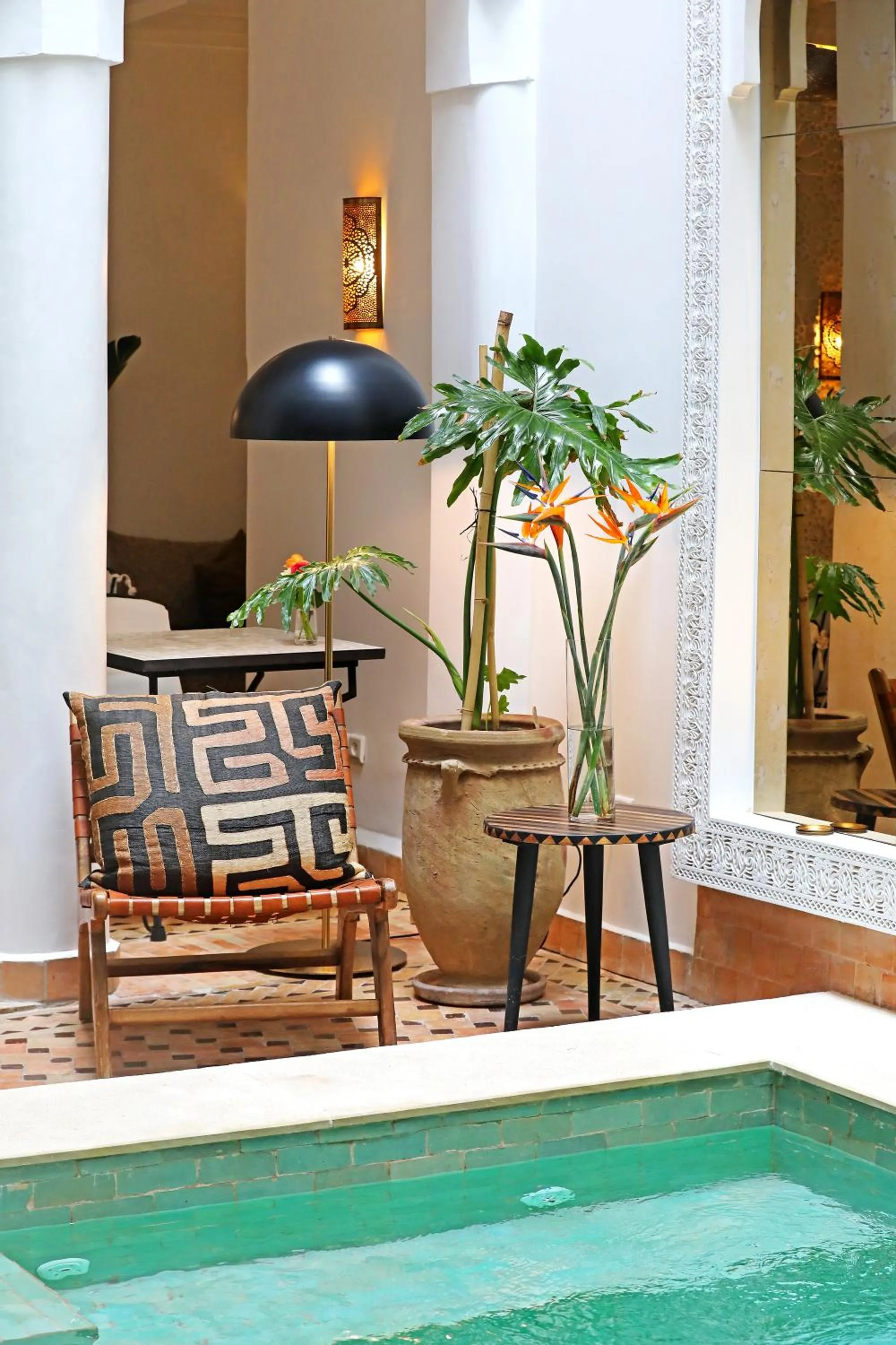 Patio in Riad Dar Beldia and Spa