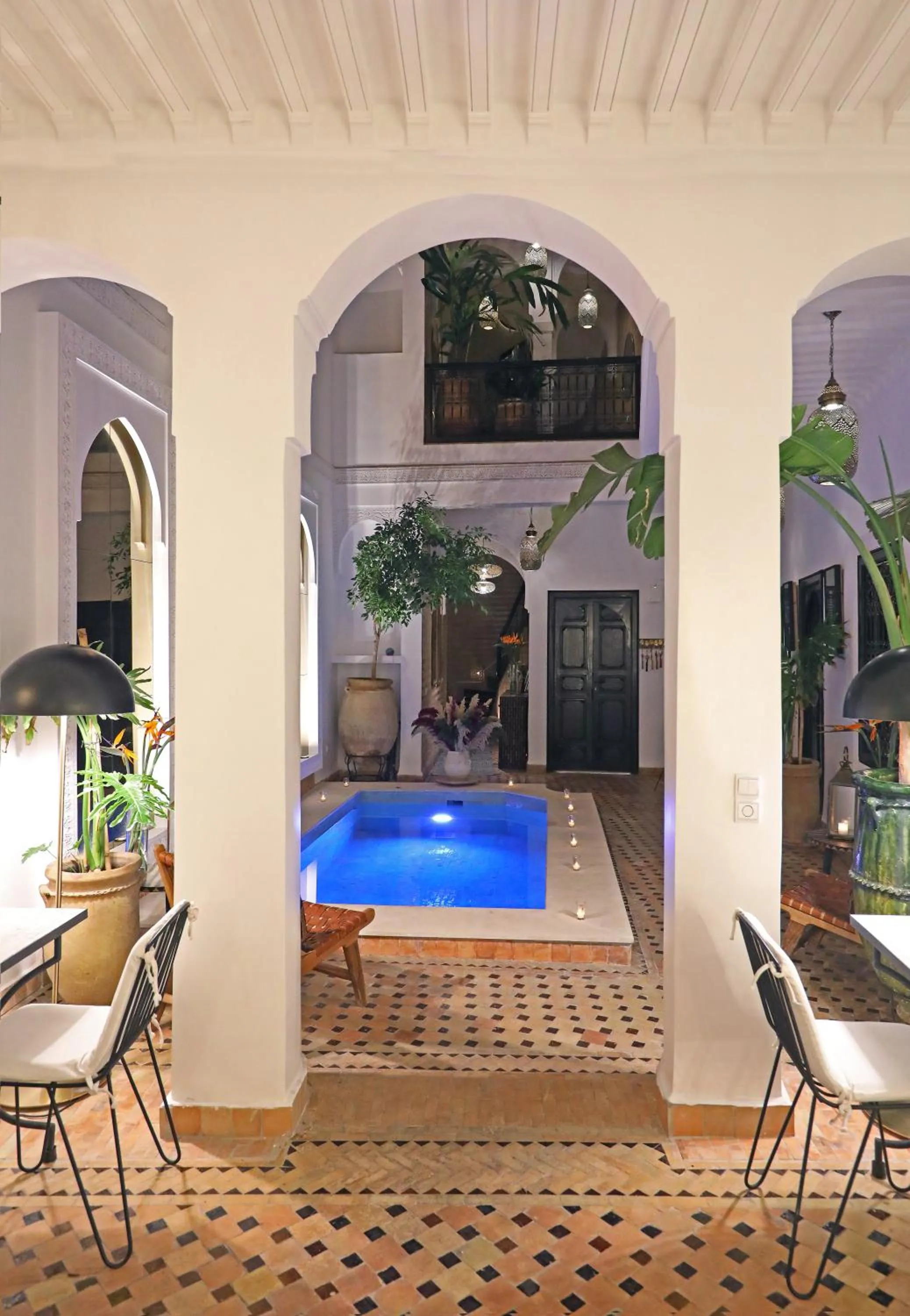 Hot Tub in Riad Dar Beldia and Spa