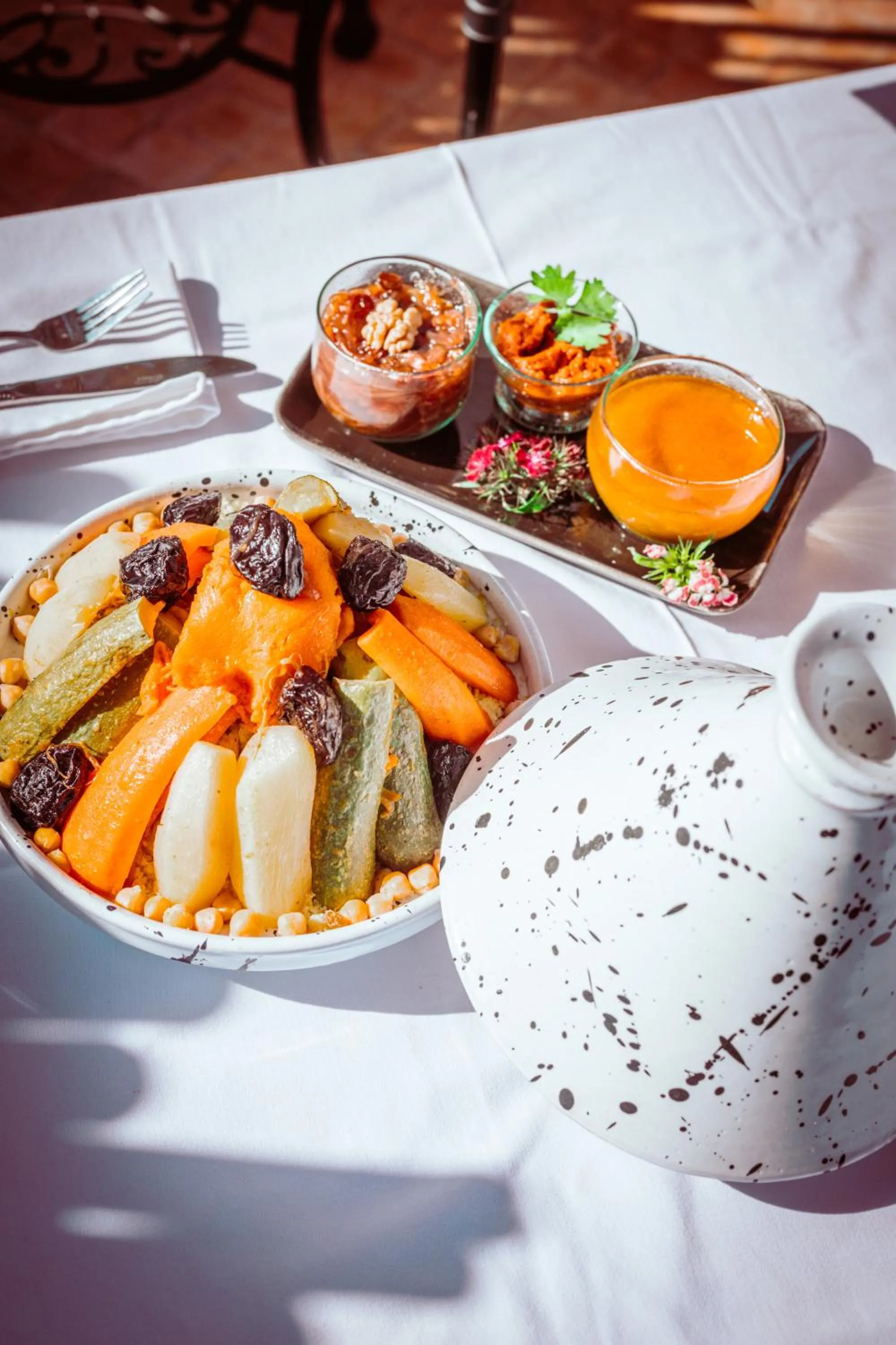 Food and drinks in Riad Dar Beldia and Spa