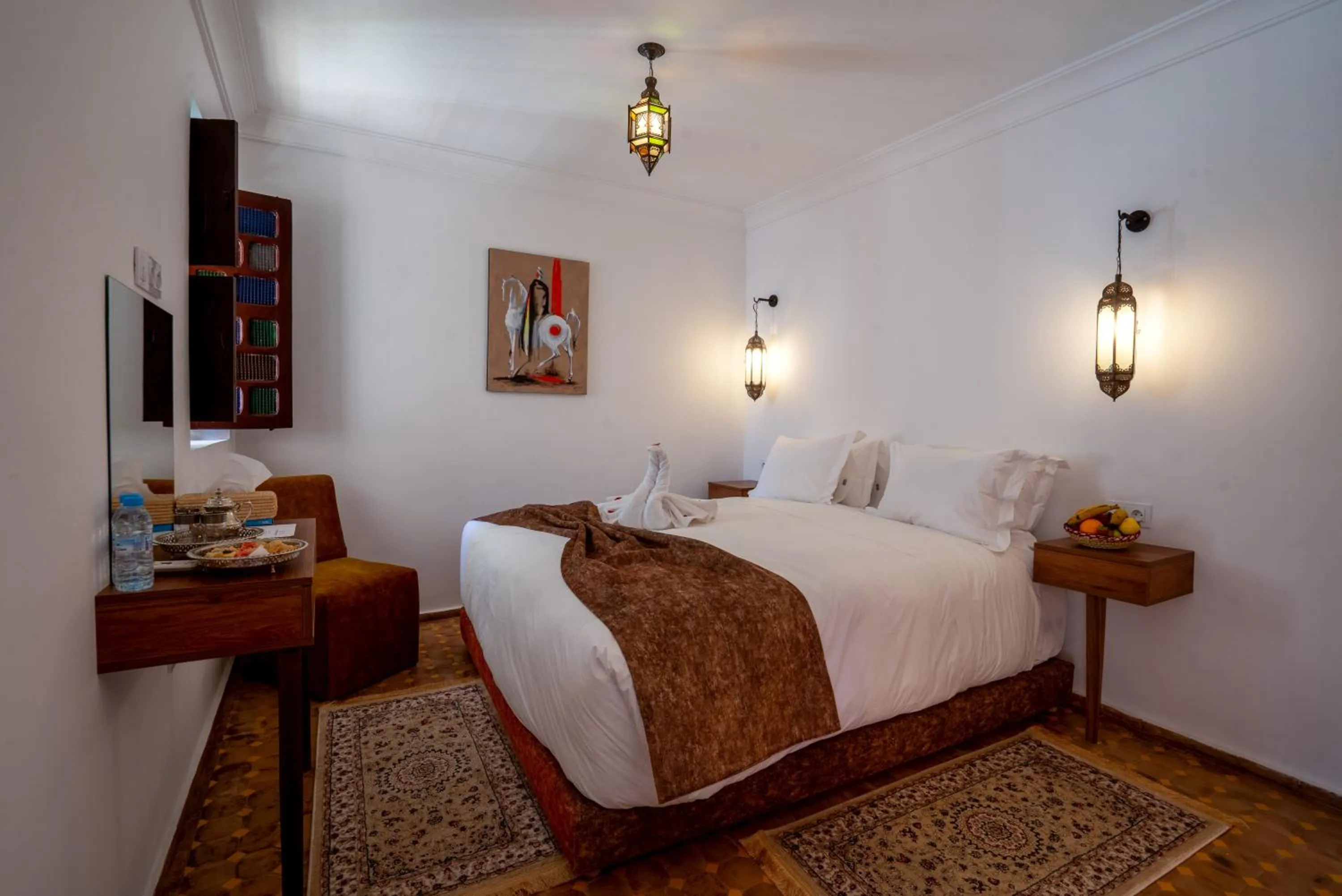 Bed in riad dar nejma & Spa
