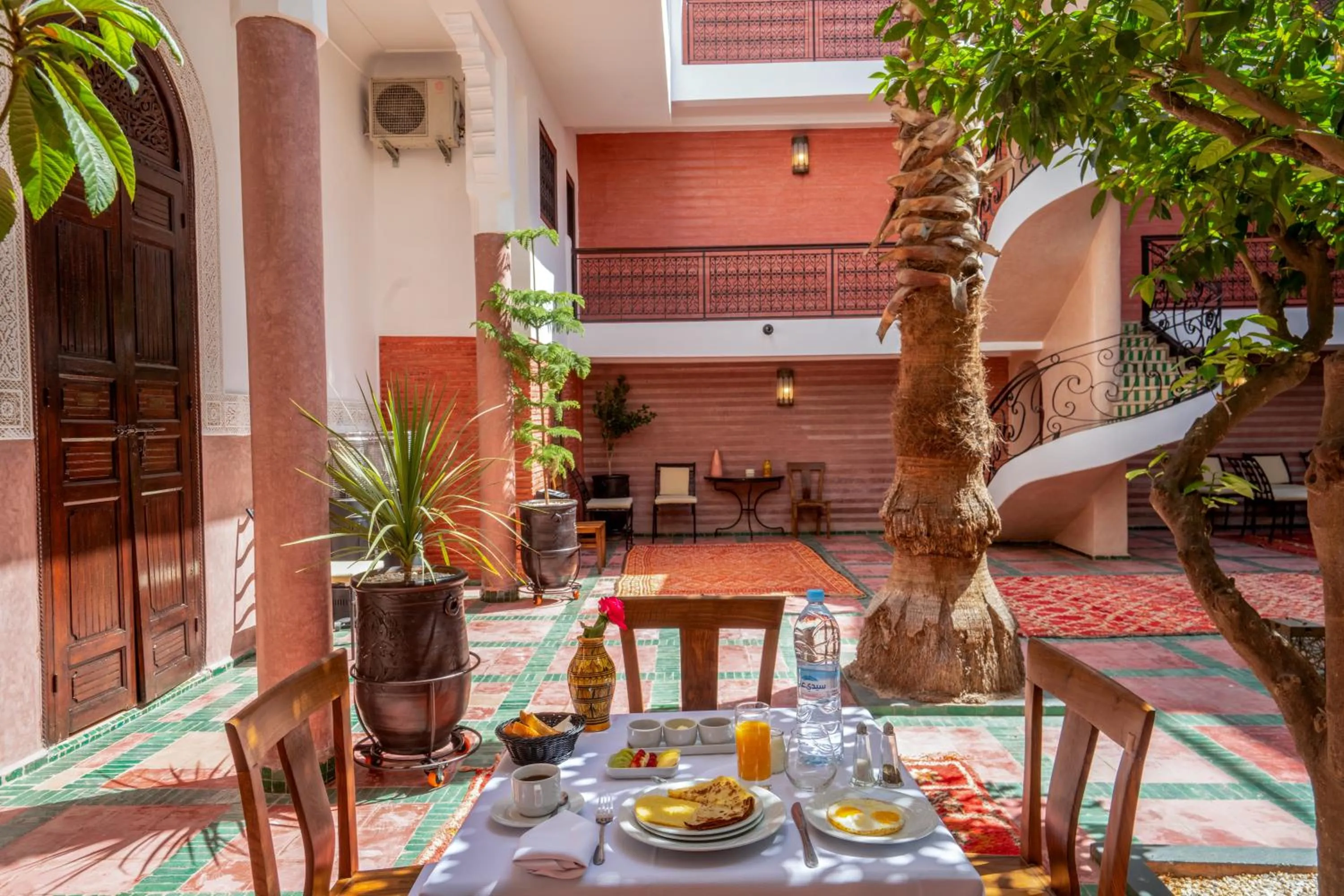 Patio in riad dar nejma & Spa