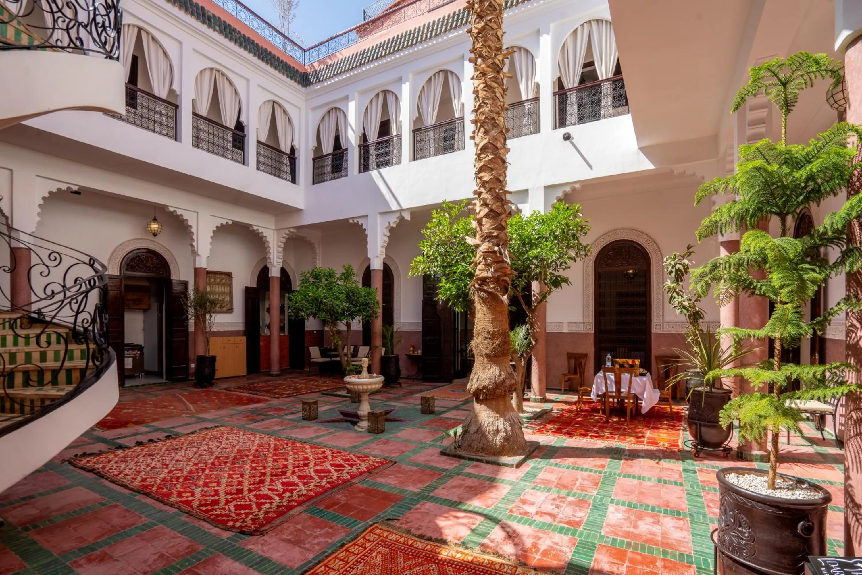 Balcony/Terrace in riad dar nejma & Spa