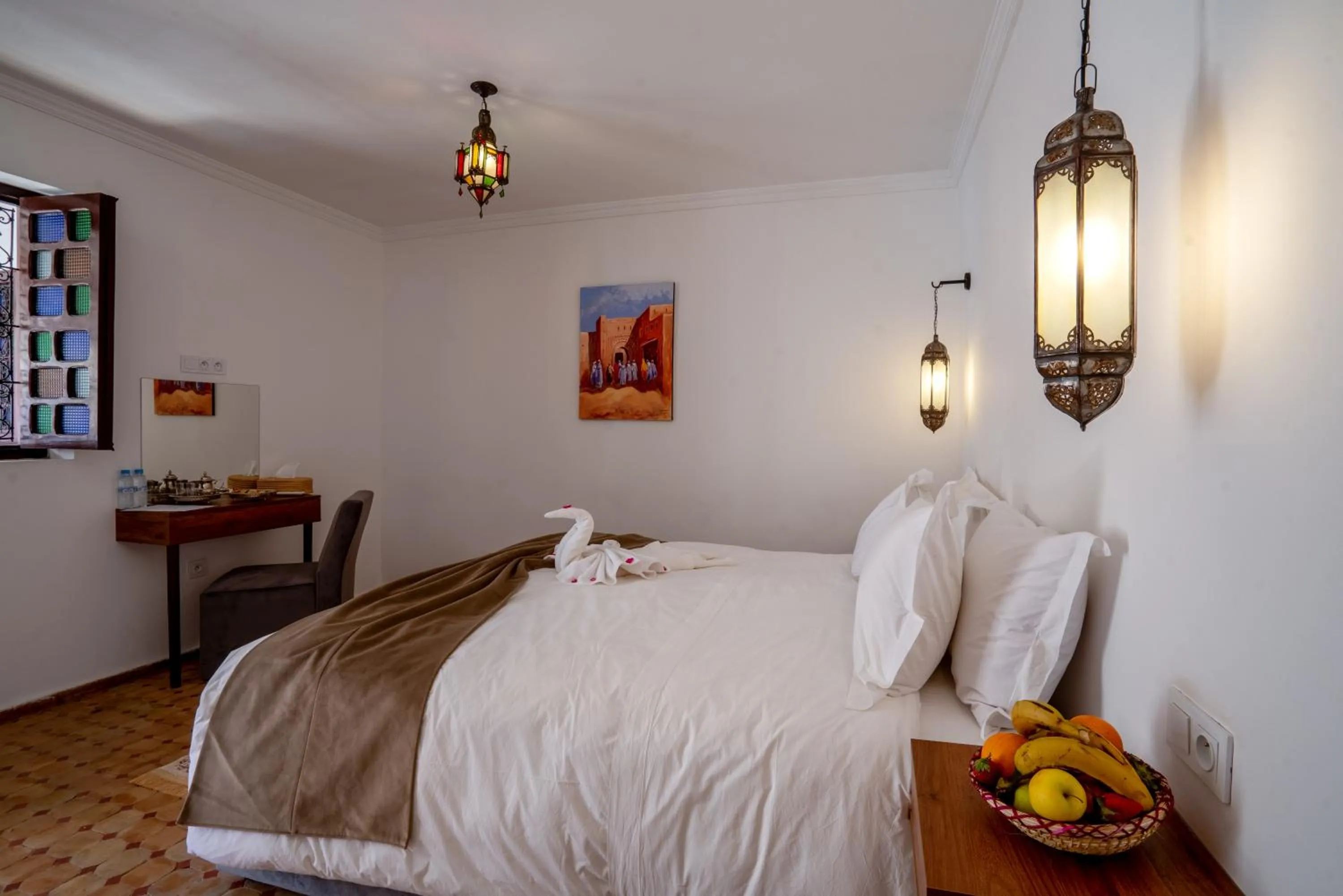 Bed in riad dar nejma & Spa