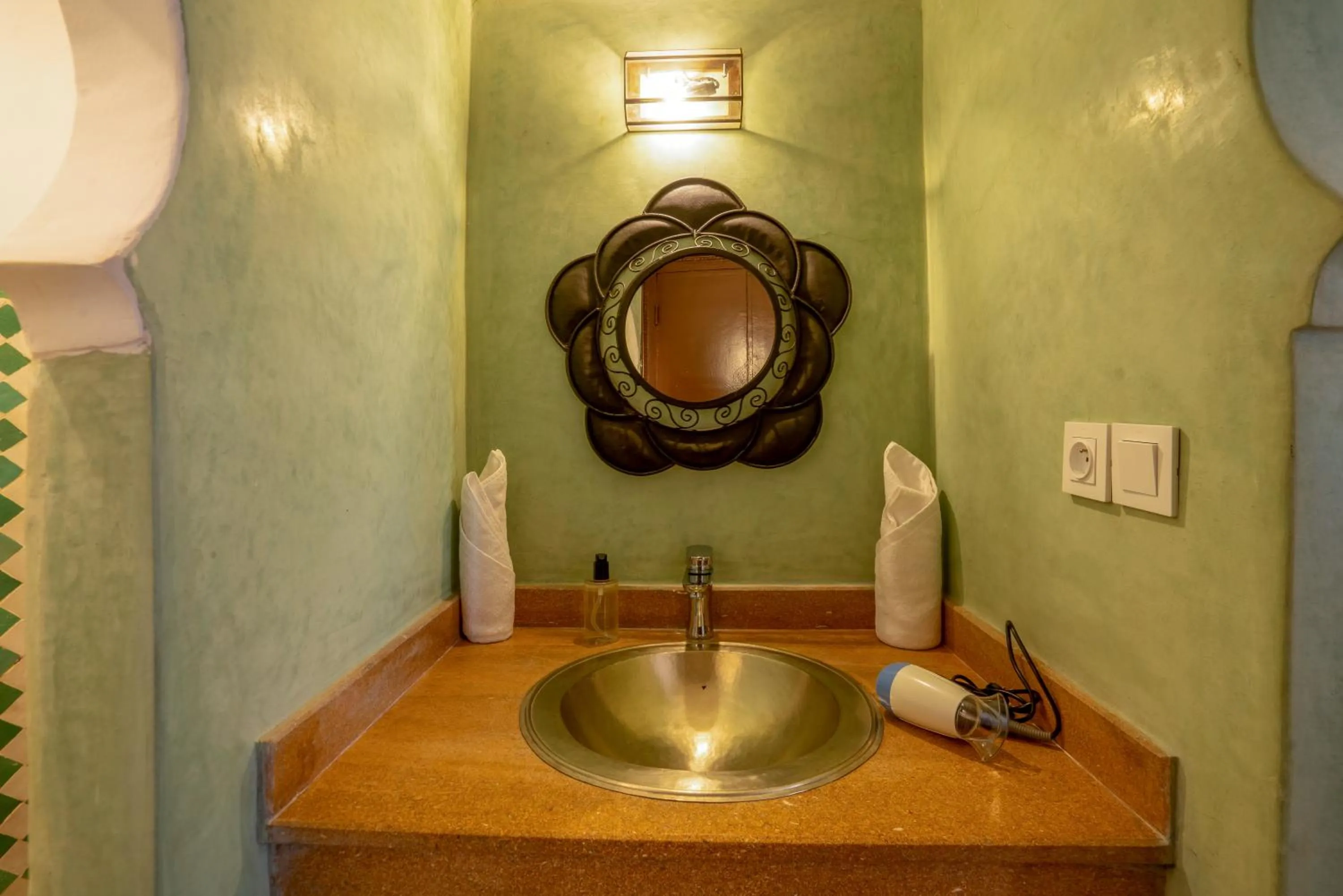 Bathroom in riad dar nejma & Spa