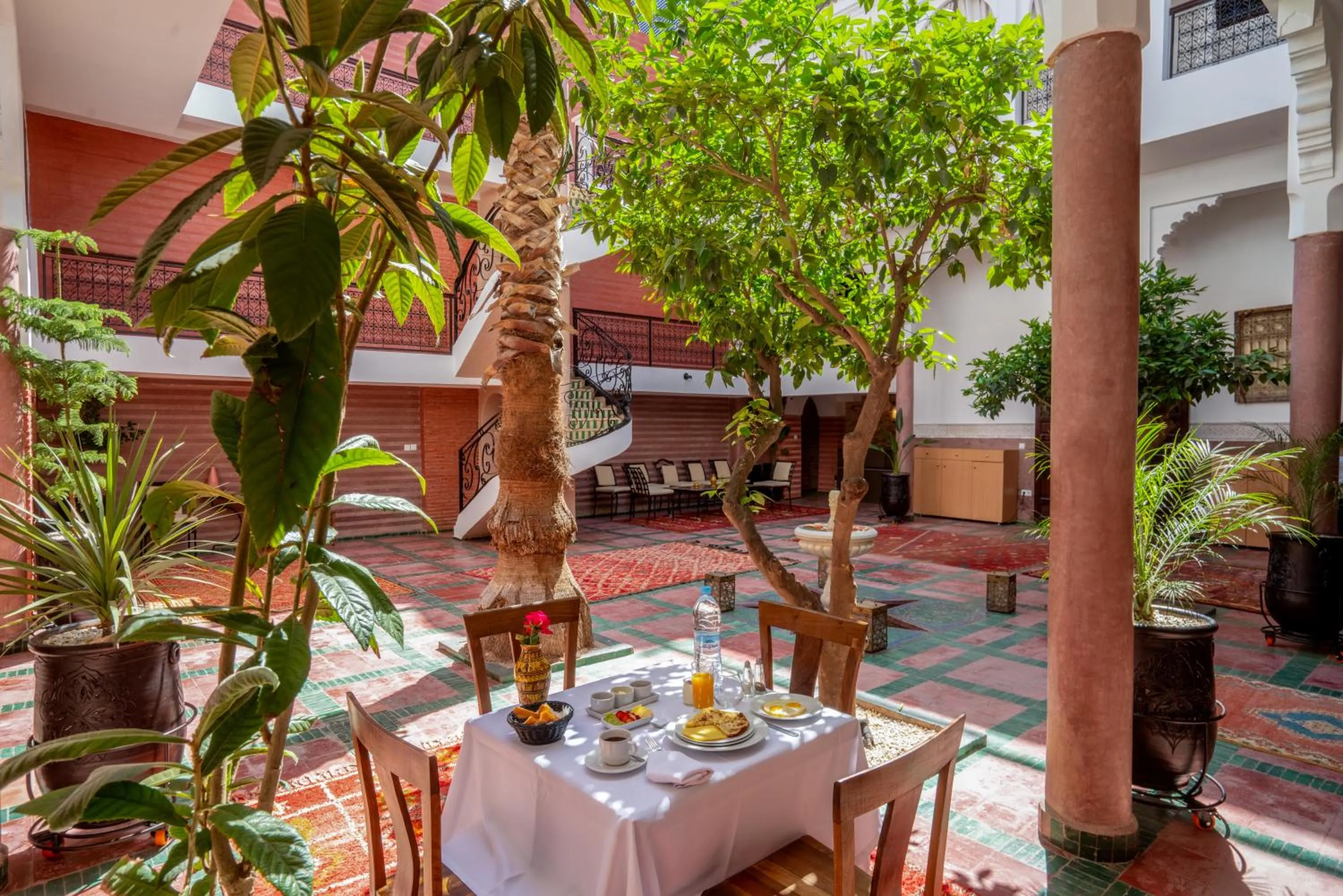 Patio in riad dar nejma & Spa