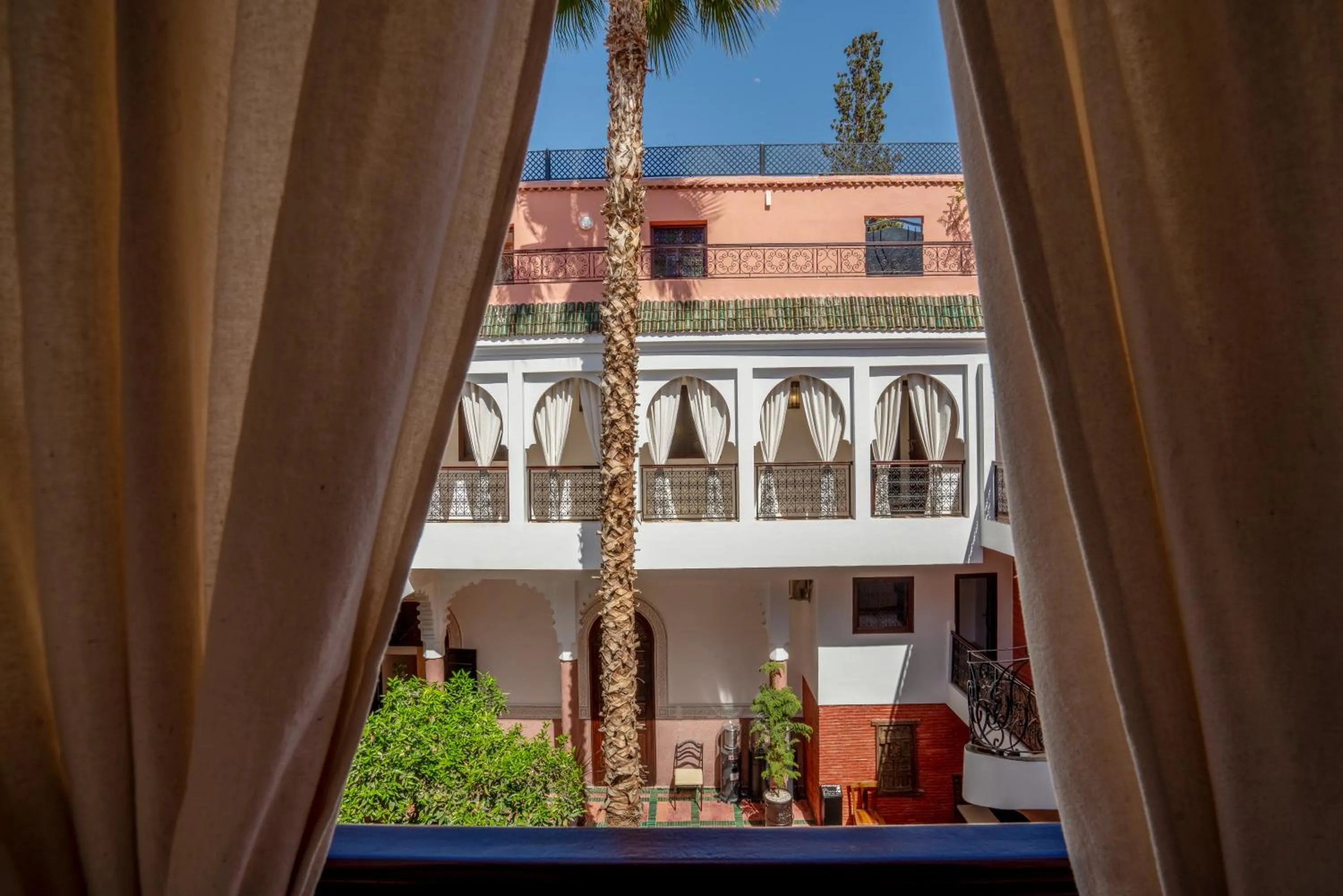 Balcony/Terrace in riad dar nejma & Spa