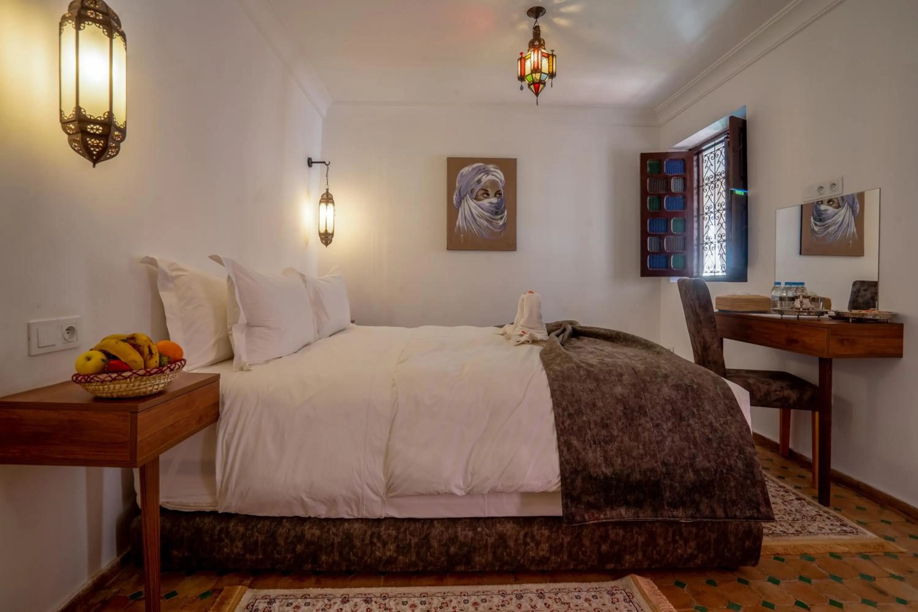 Bed in riad dar nejma & Spa