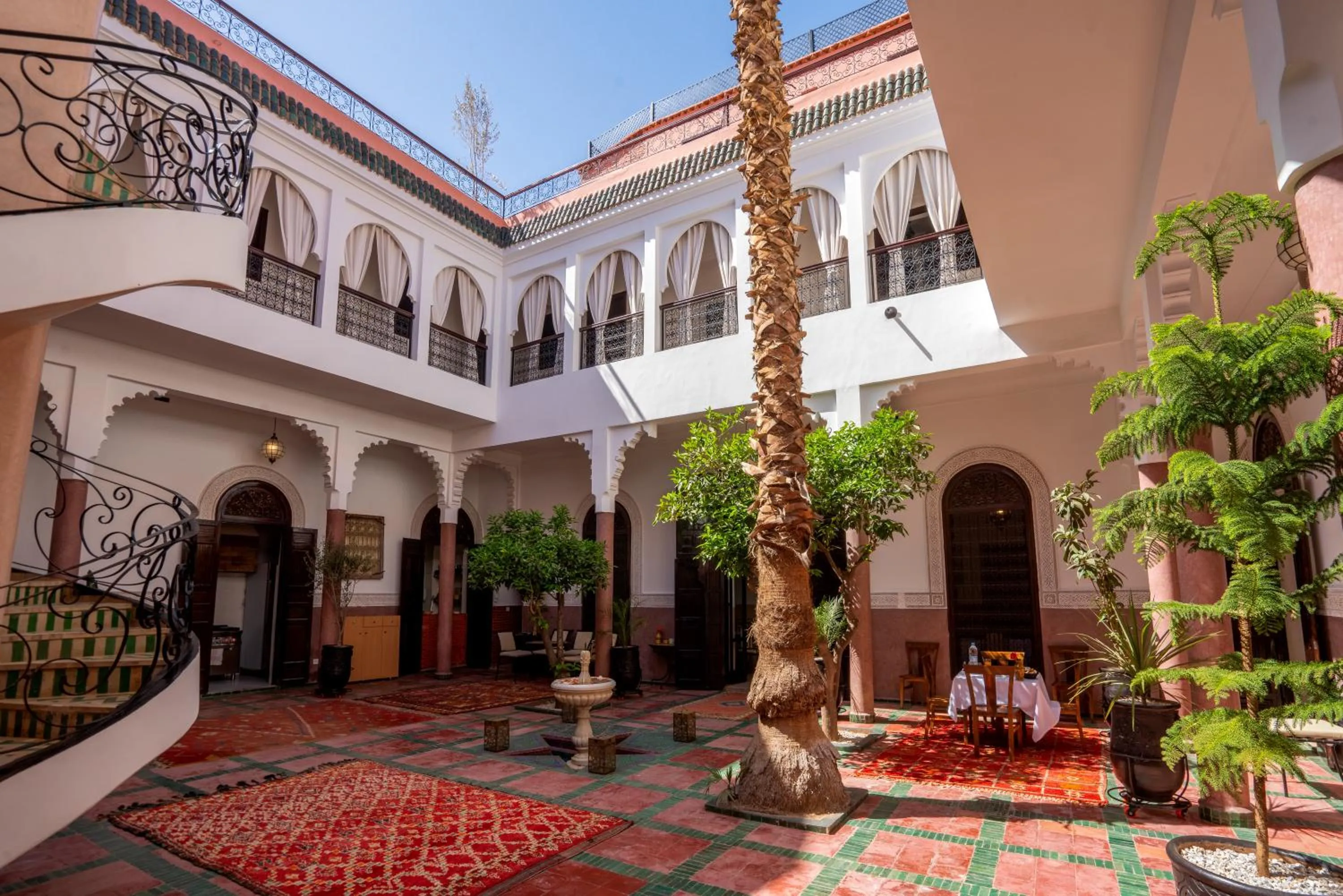 Balcony/Terrace in riad dar nejma & Spa