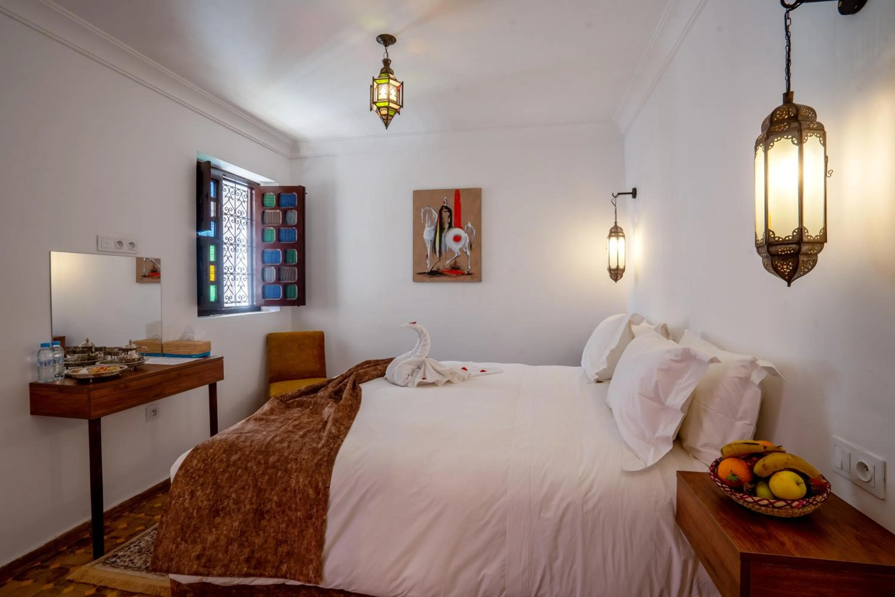 Bedroom, Bed in riad dar nejma & Spa