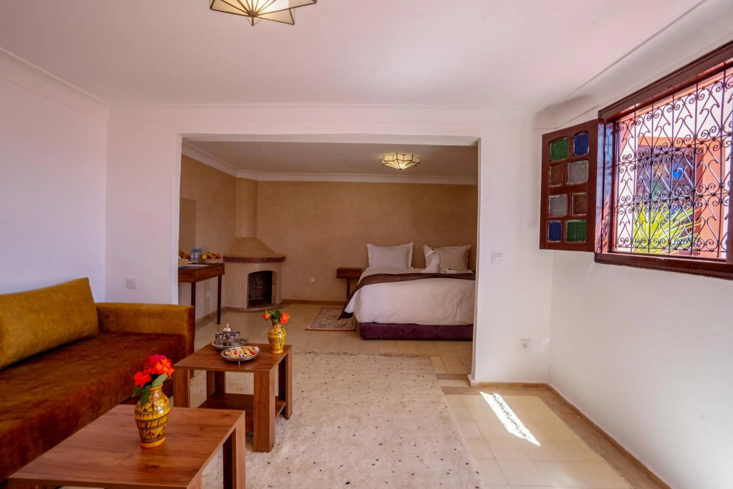 Bed in riad dar nejma & Spa