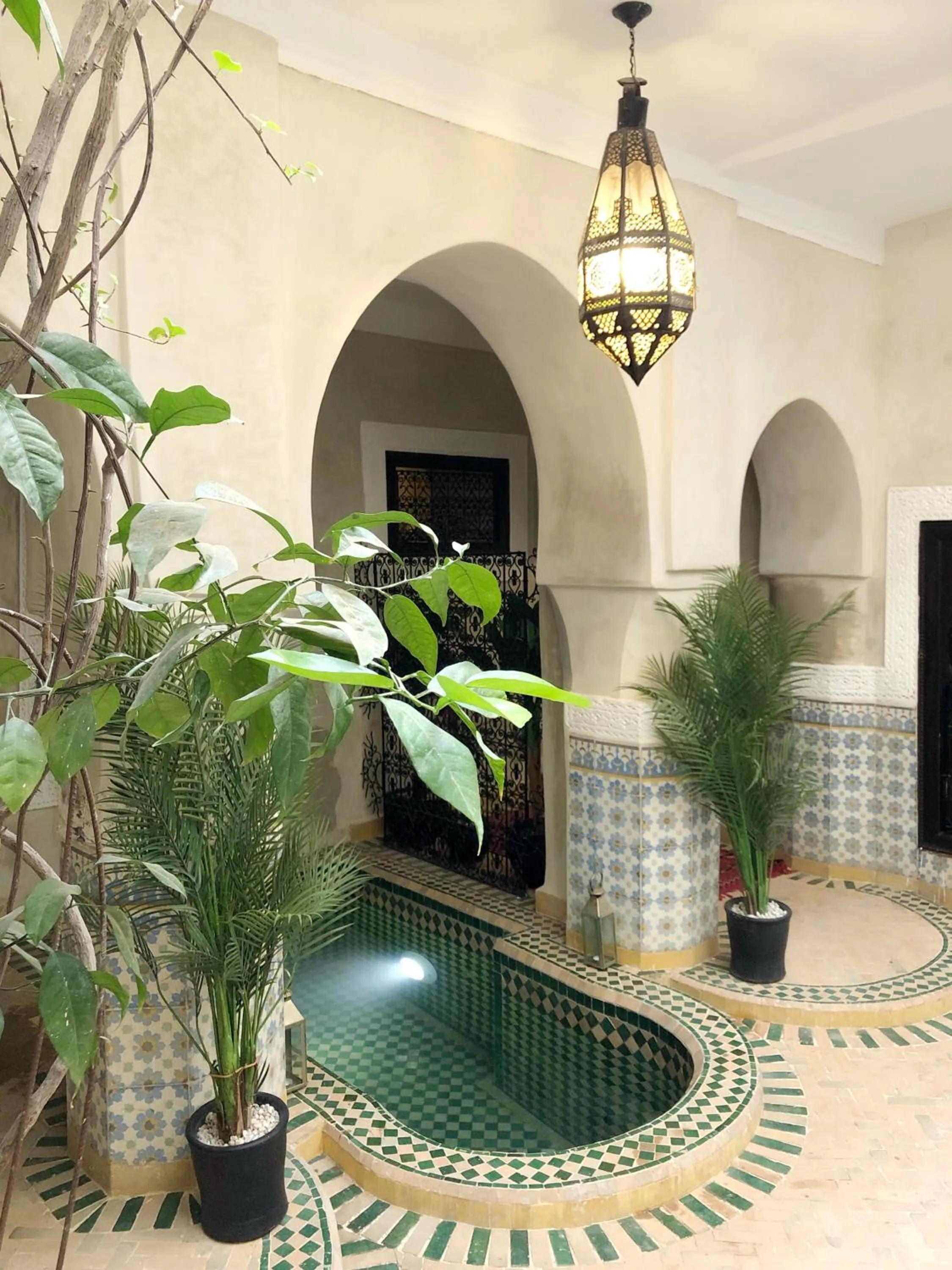 Patio in Riad Al Mamoune