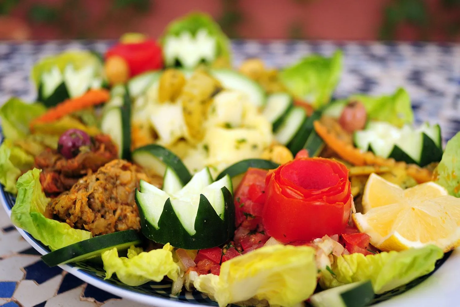 Food close-up in Riad Al Mamoune