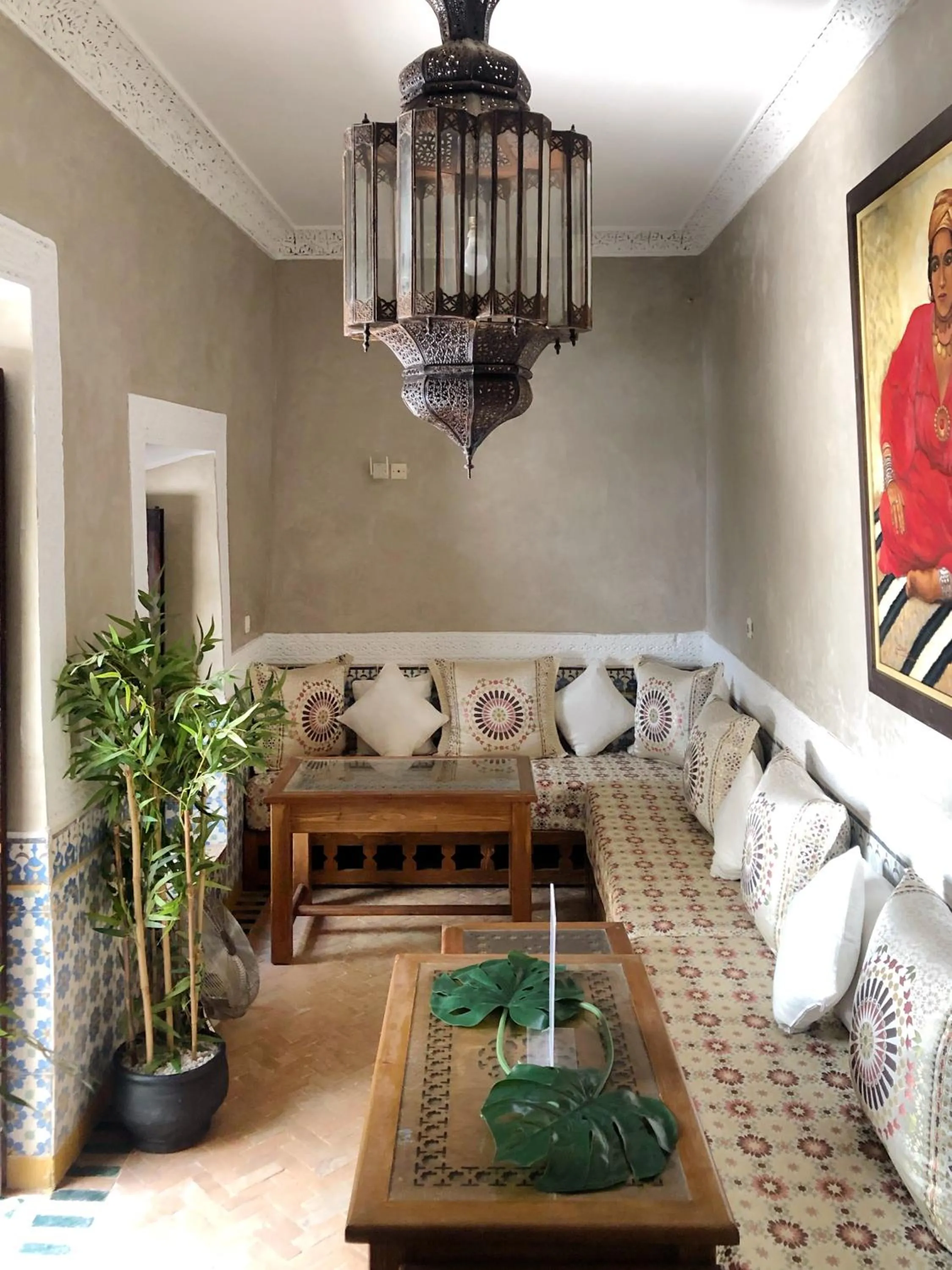 Living room in Riad Al Mamoune