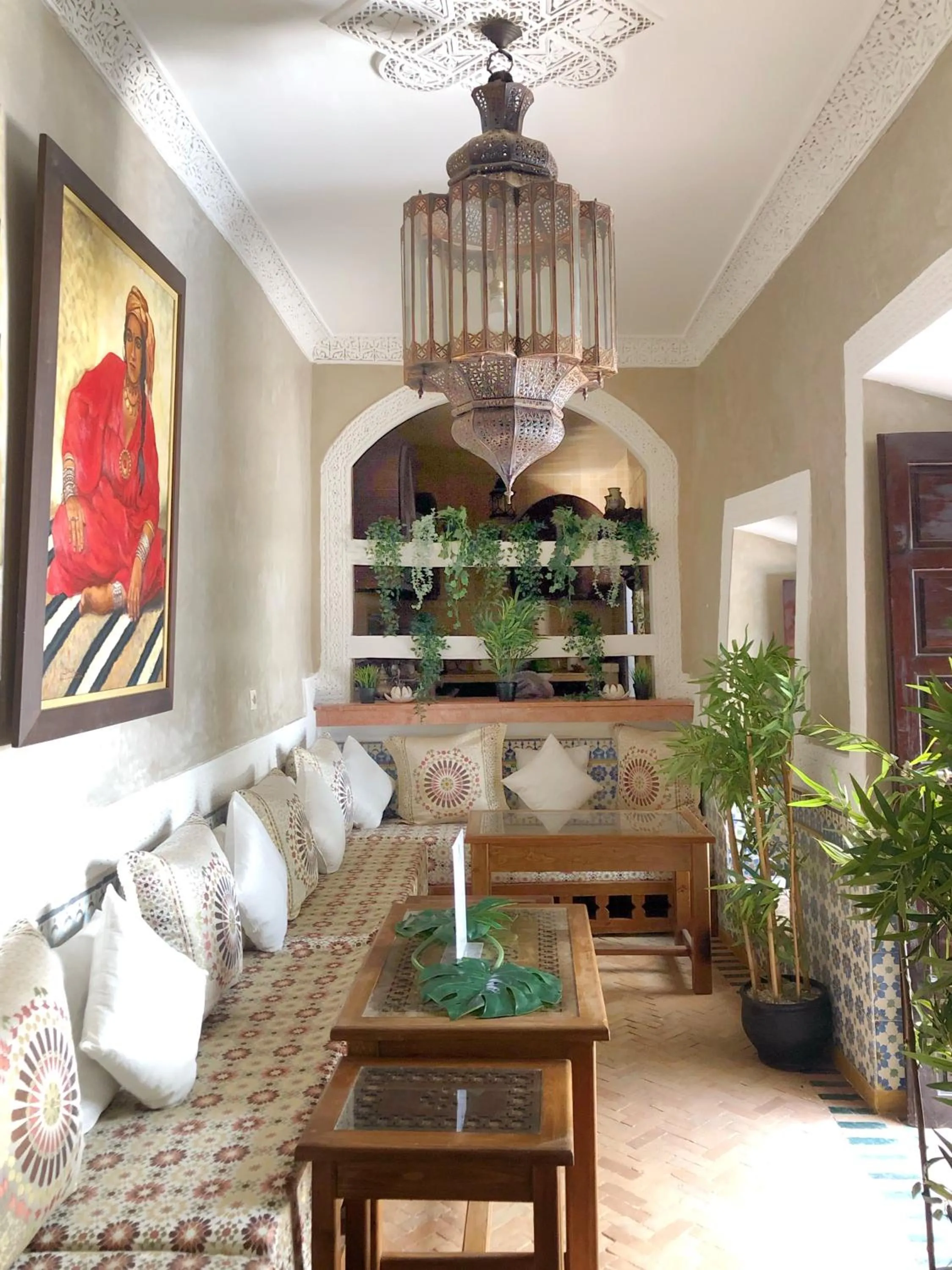 Living room in Riad Al Mamoune