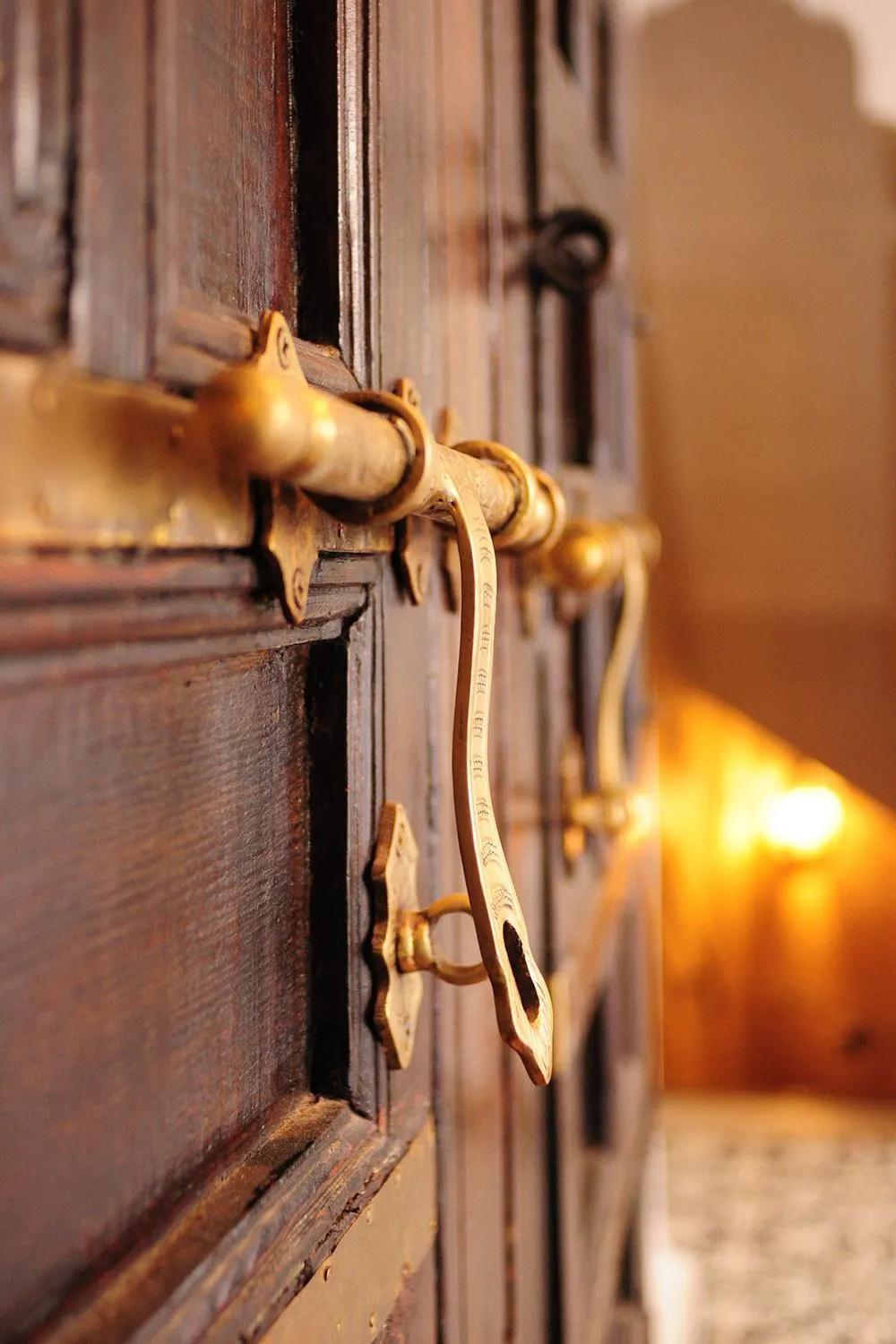 Decorative detail in Riad Al Mamoune