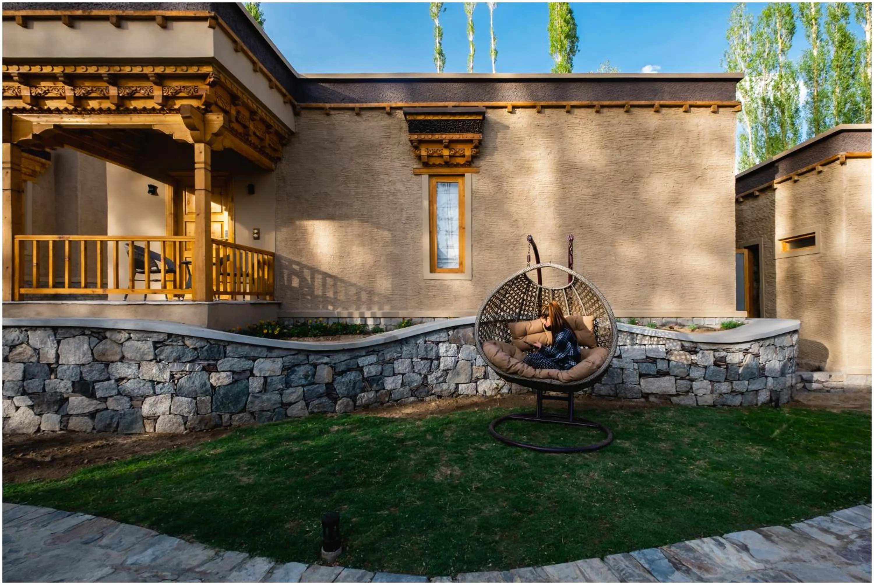 Garden in essence AT LADAKH