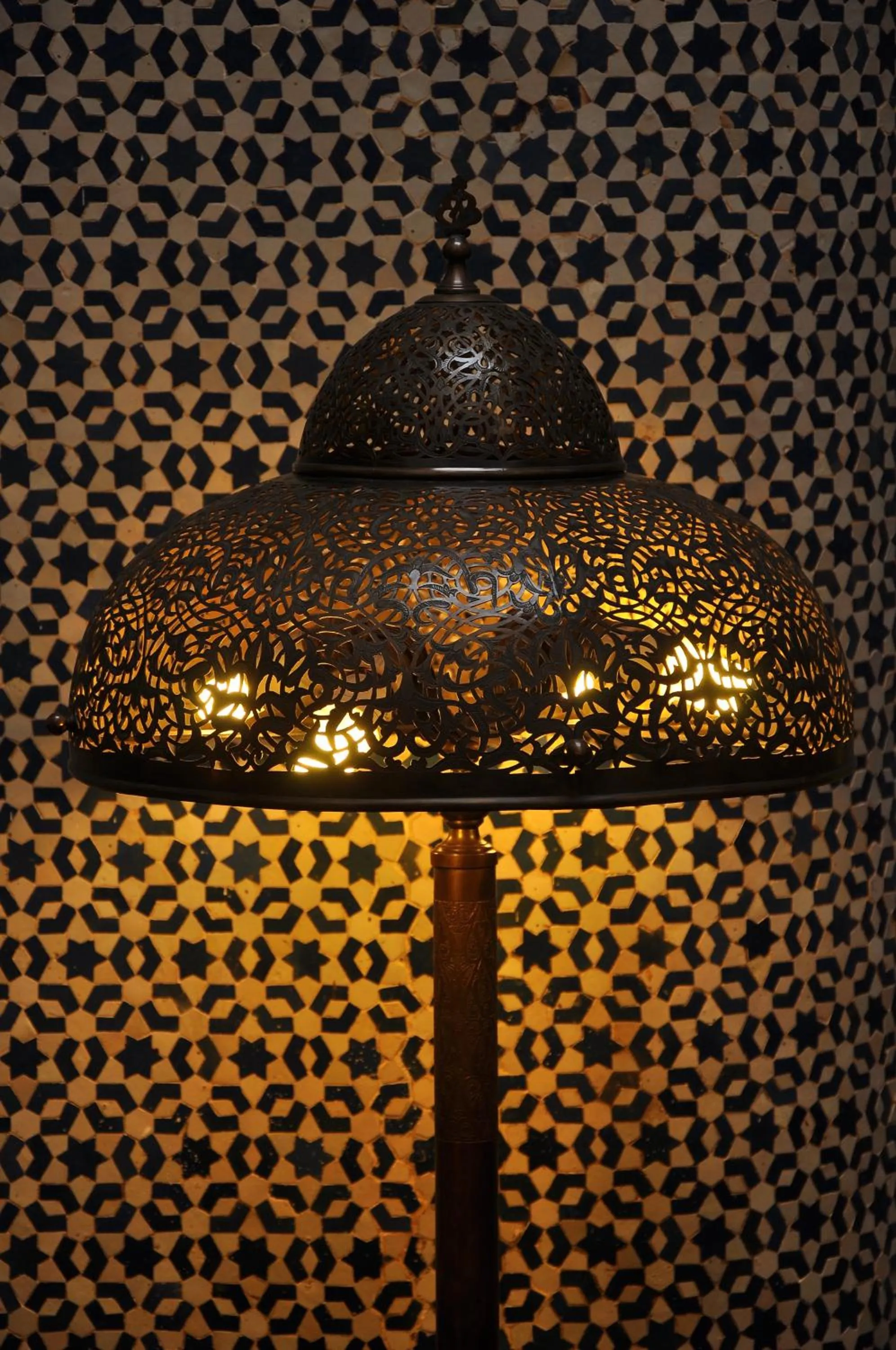 Decorative detail in Riad Au 20 Jasmins