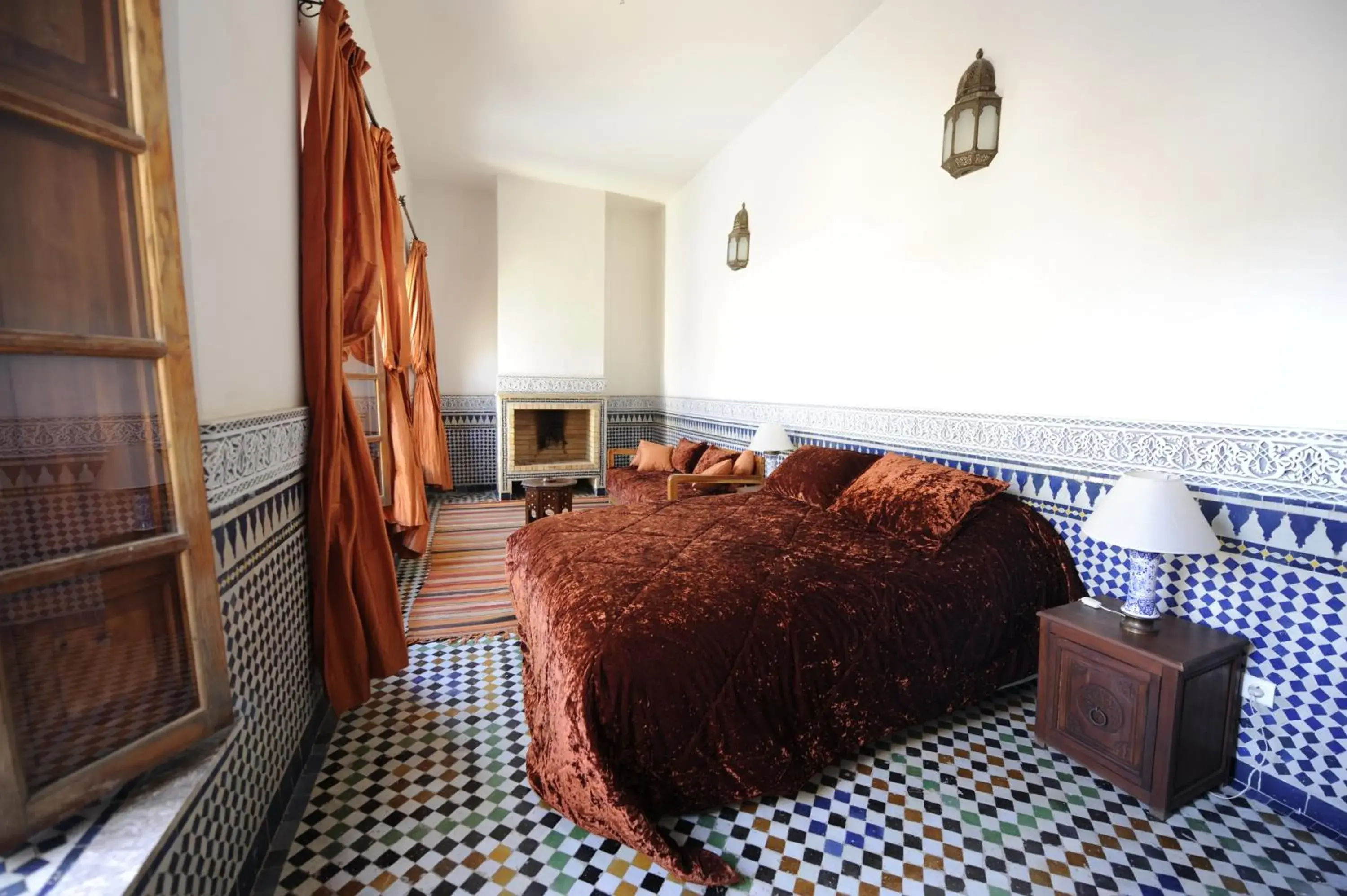 Triple Room with Private Bathroom - single occupancy in Riad Au 20 Jasmins Triple Room with Private Bathroom - single occupancy in Riad Au 20 Jasmins