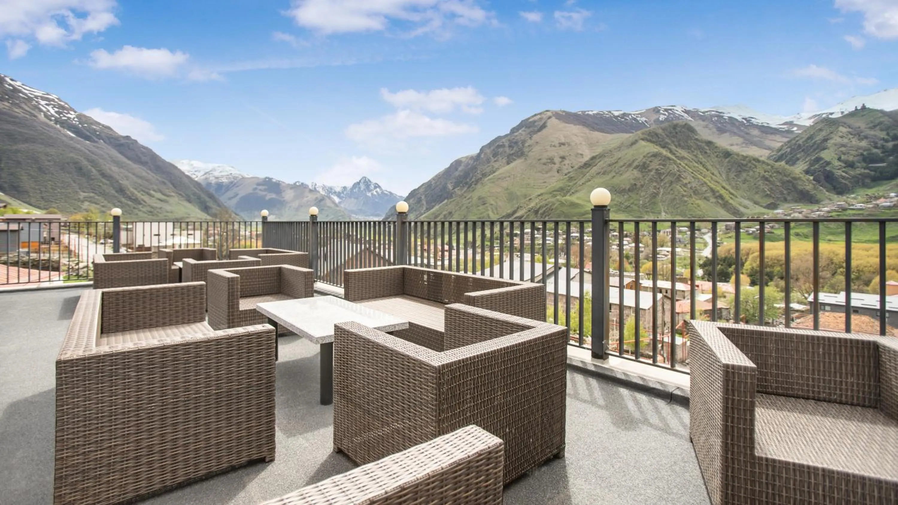Property building in Hotel Memoir Kazbegi by DNT Group