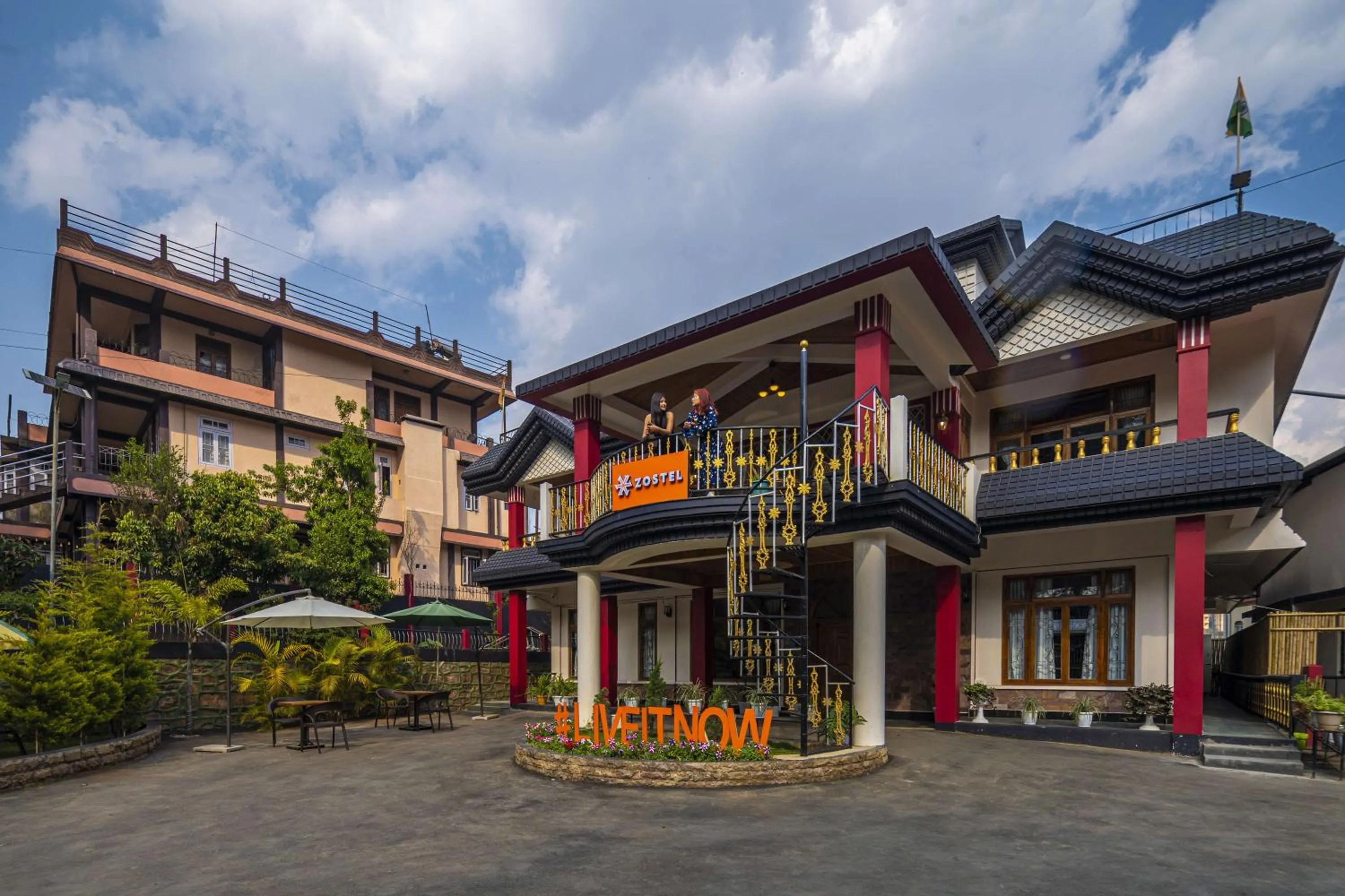 Property building in Zostel Shillong