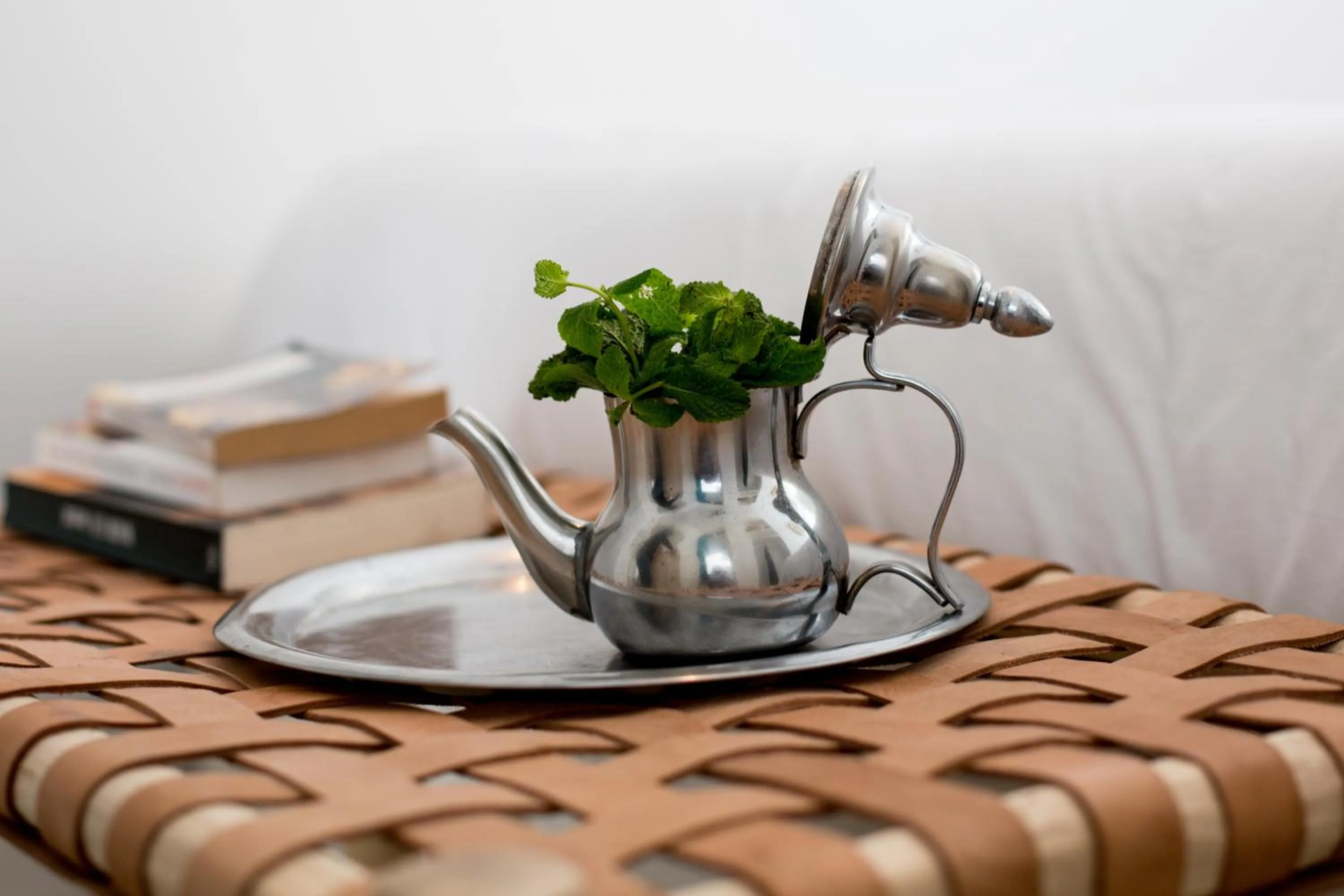 Decorative detail in Hôtel Emeraude Essaouira