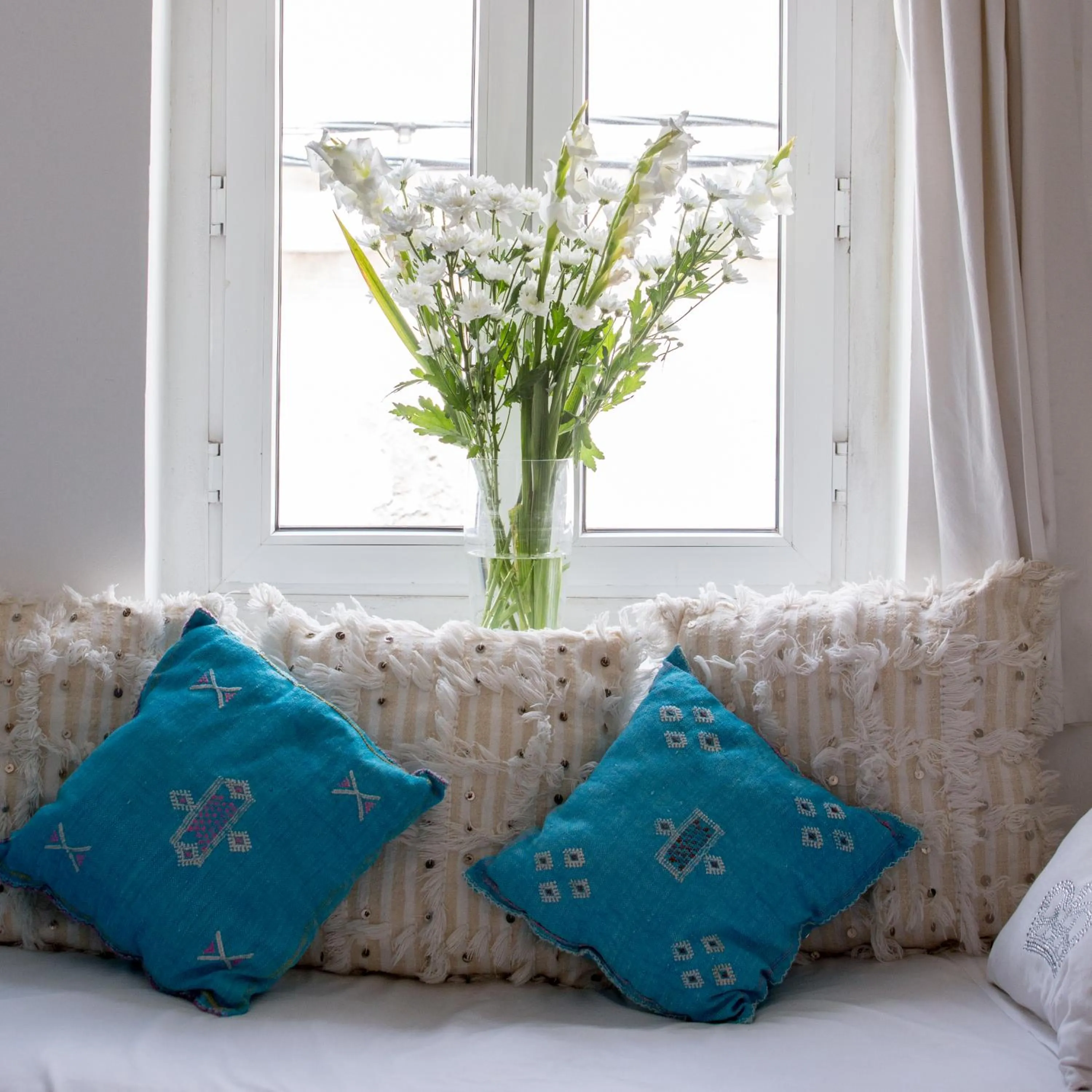 Decorative detail in Hôtel Emeraude Essaouira